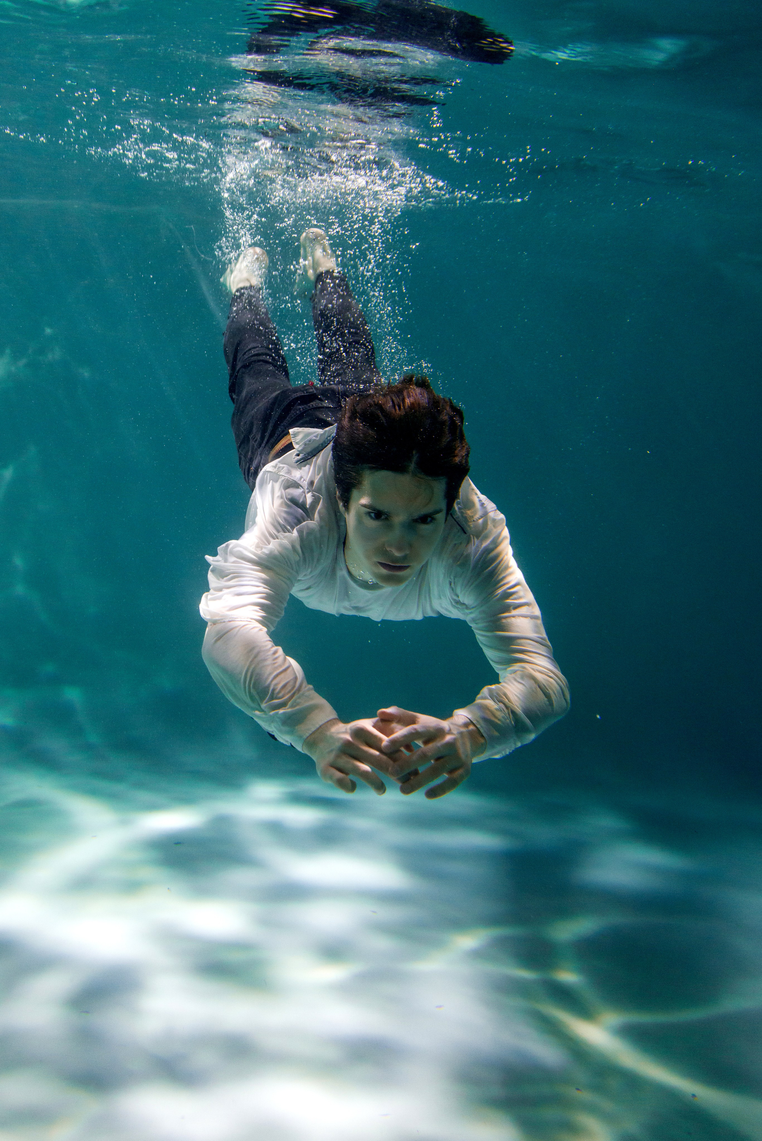 Под водой. Фотограф и дизайнер в Москве Екатерина Лобачева