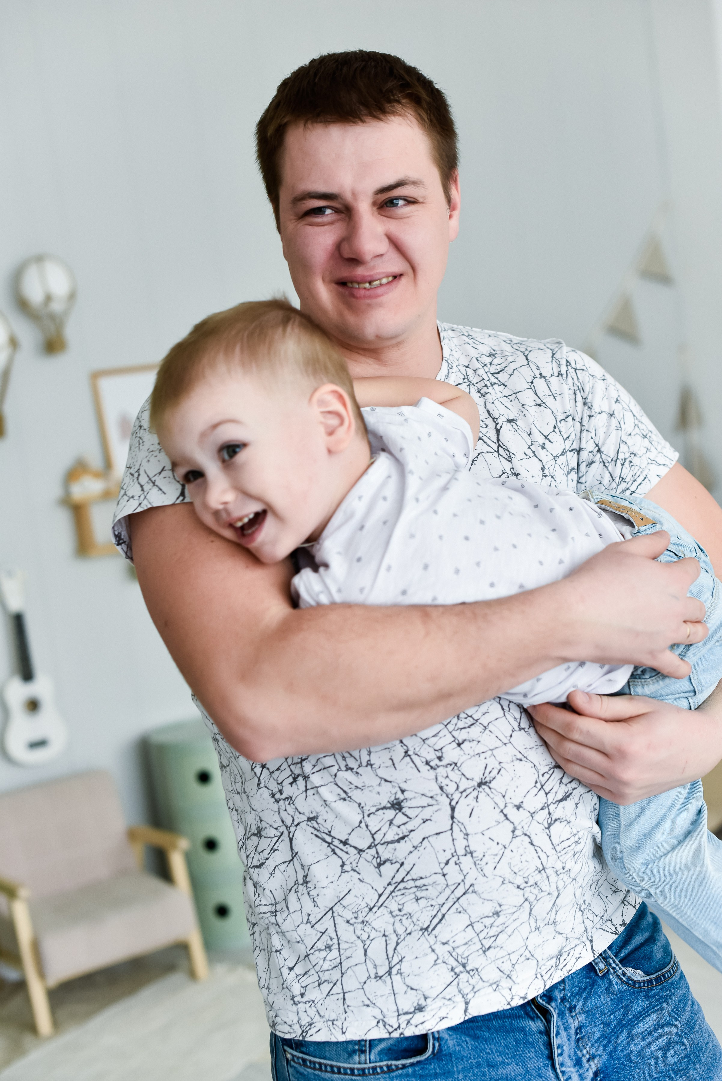 Семья Анечки, Сергея и Вовочки