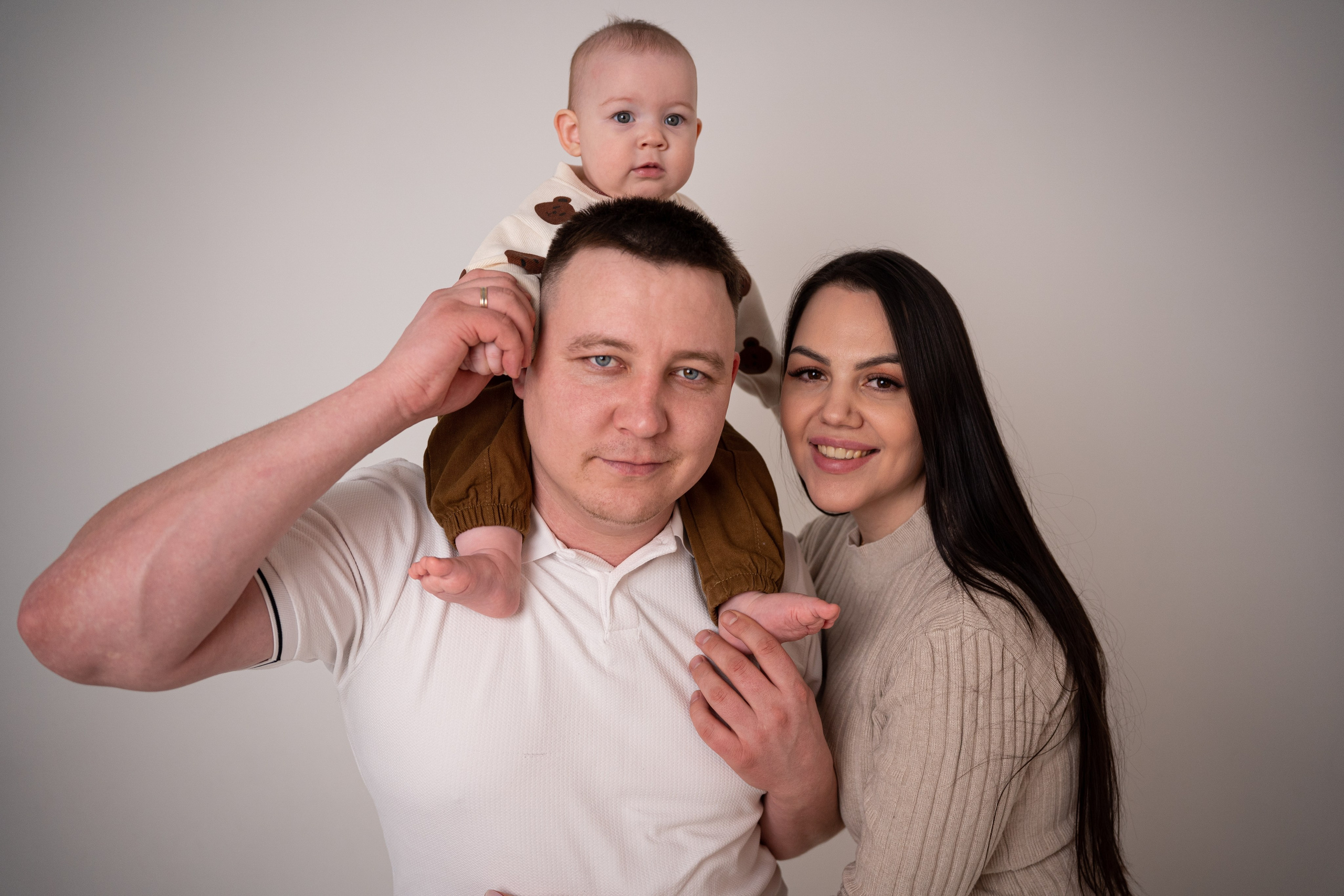 Семейная съемка в студии