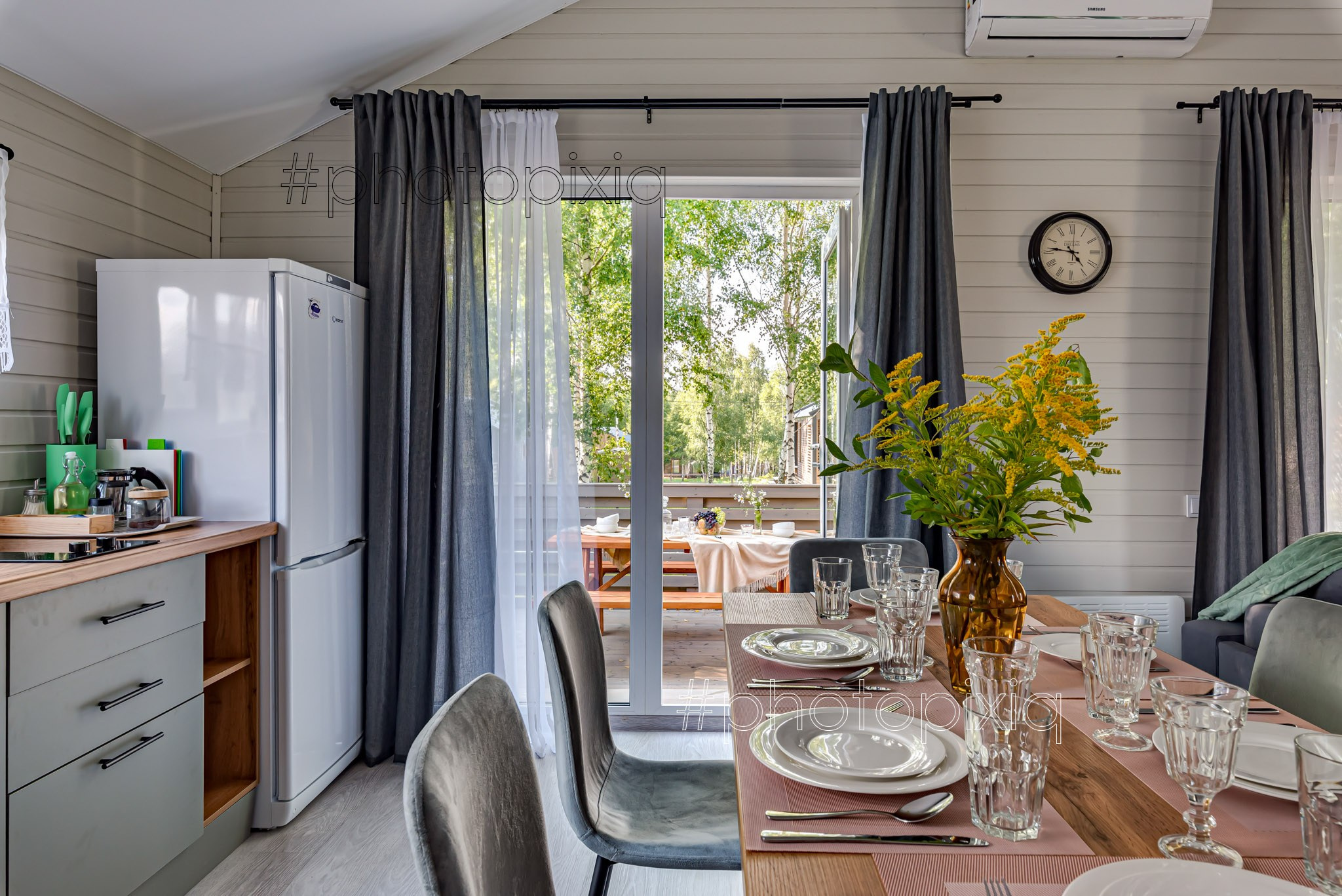 Съёмка загородного дома в КП Грин Лаундж для аренды. Интерьерная съёмка и виртуальные туры — Интерьерный фотограф Кузнецов Сергей (photopixiq)