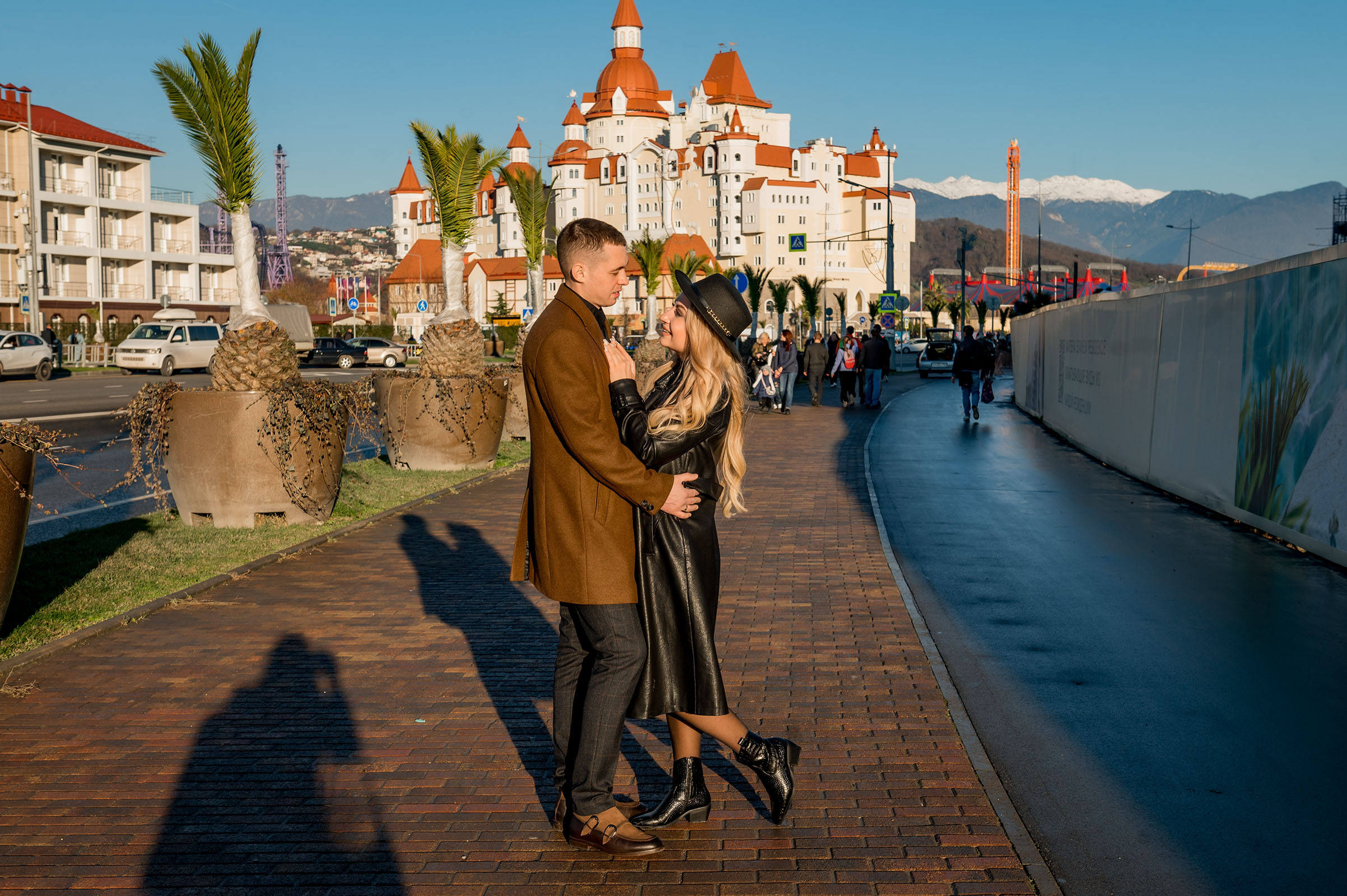 Красивая лавстори от фотографа в Сириусе