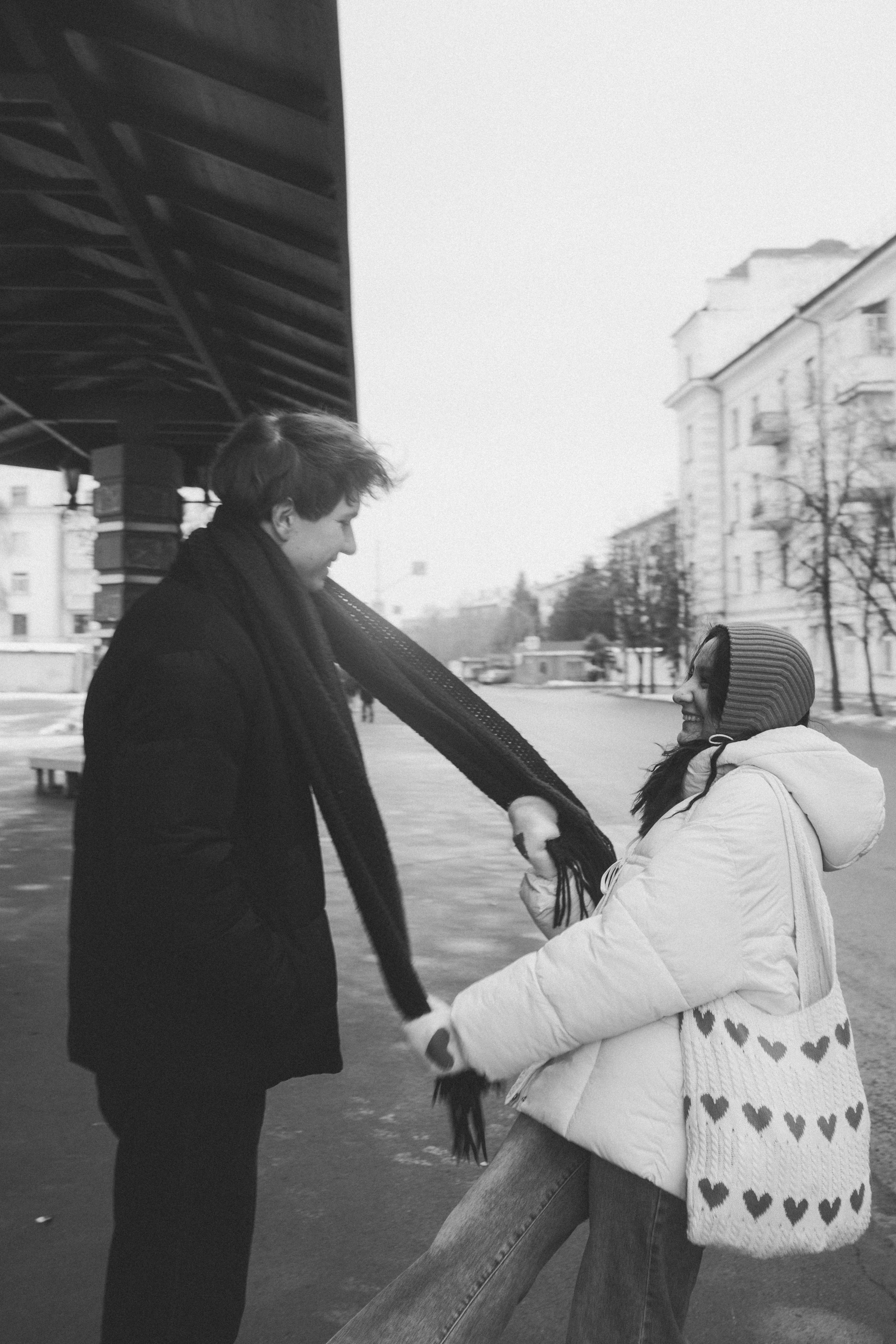 Зимняя прогулка. Свадебный фотограф Казань