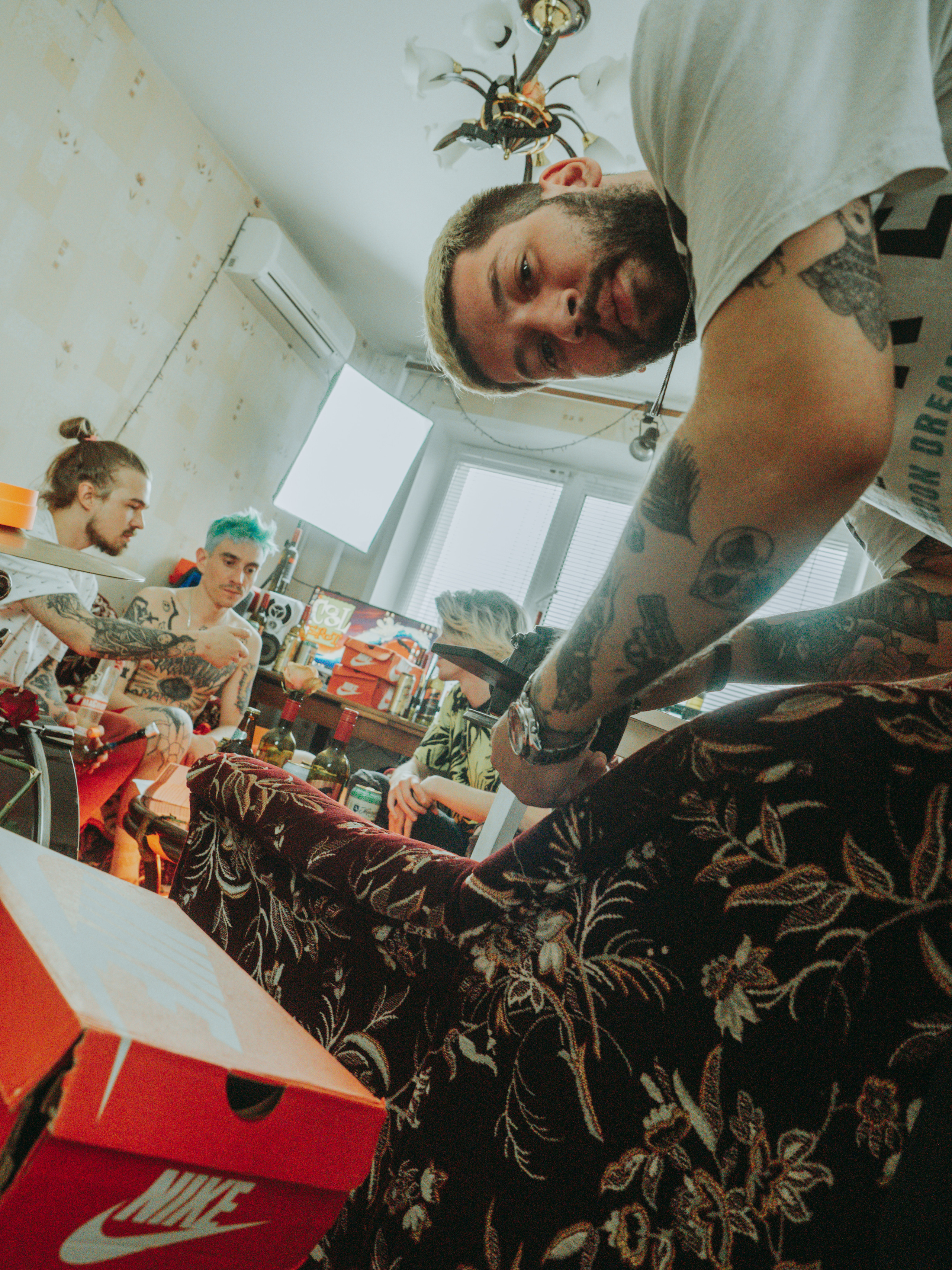 Hanyga Flex съемки клипа «Верба». Фотограф Санкт-Петербург