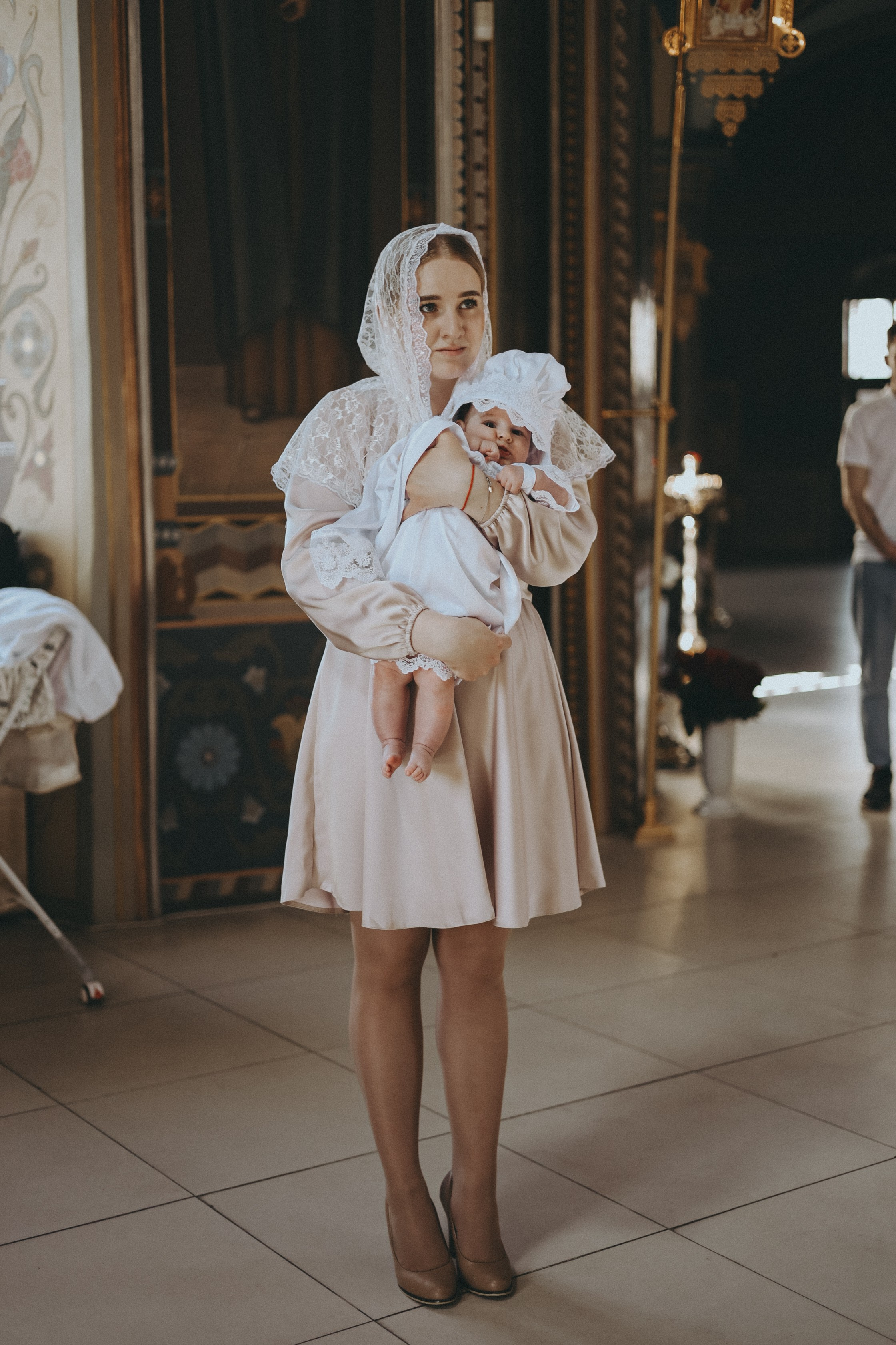 Крещение Агаты. Фотограф Мария Лаенко