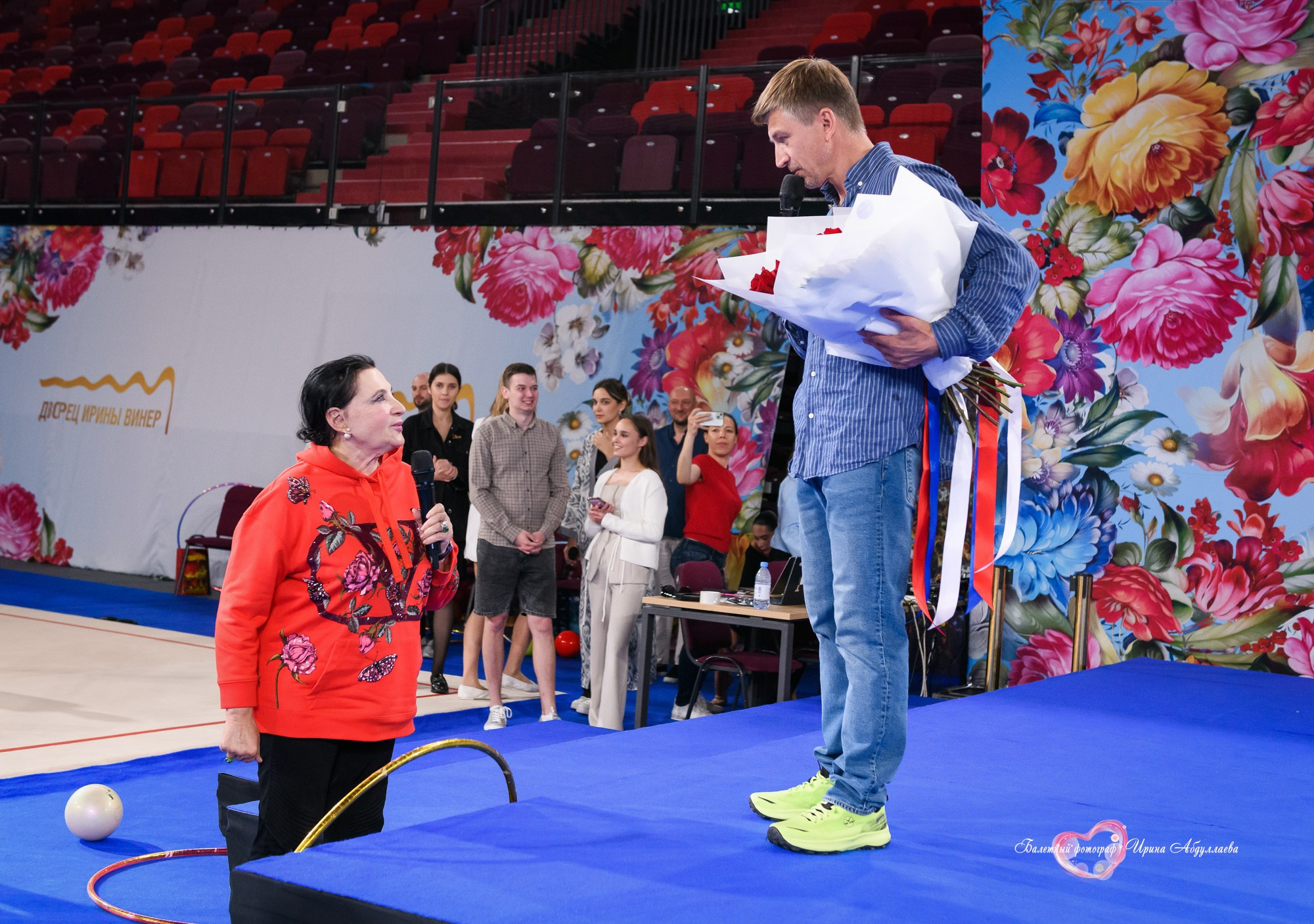 Мастер класс Ирины Винер — Дворец художественной гимнастики Лужники