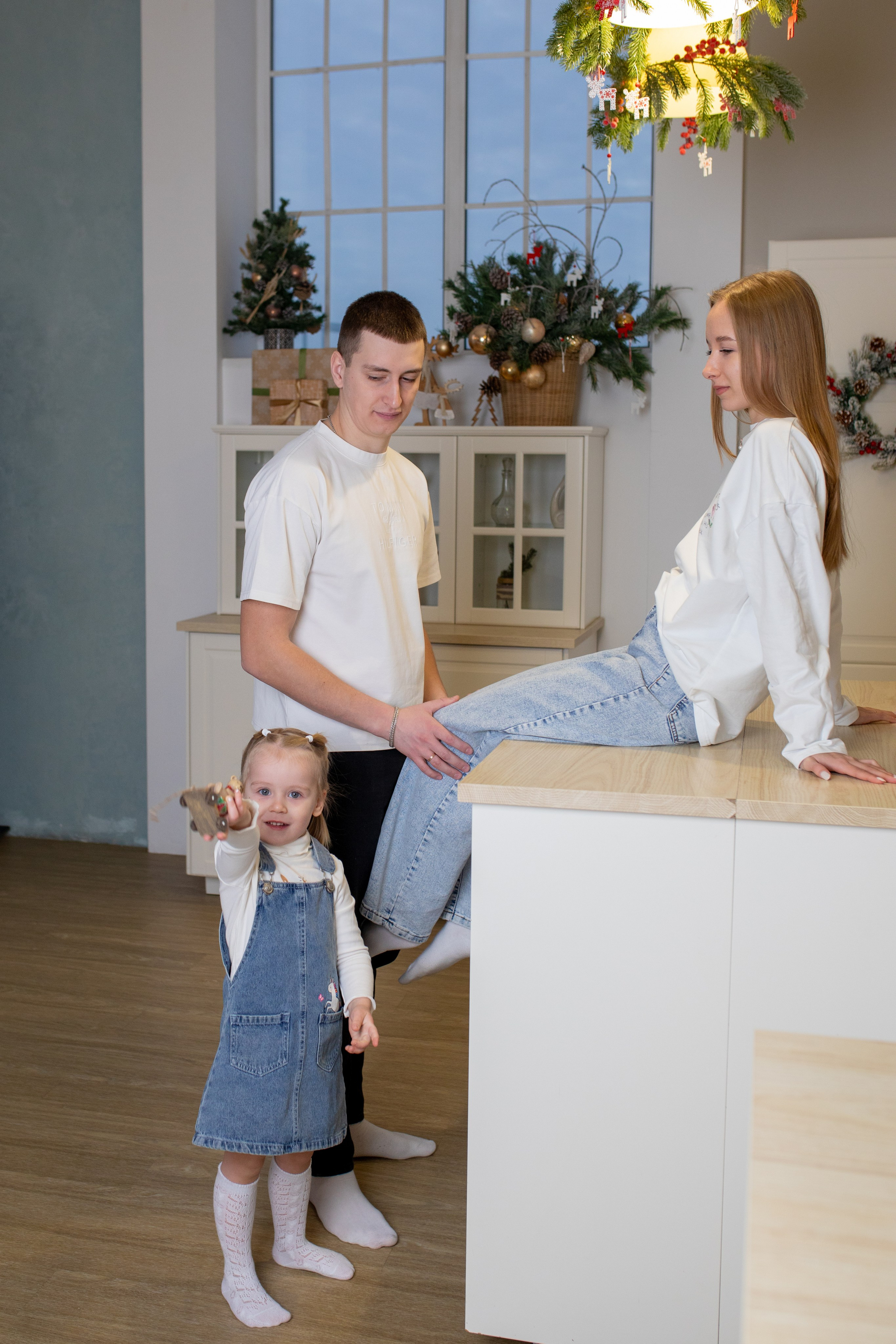 Семейная новогодняя история) Уют в каждом кадре. Фотограф в Новосибирске Ася Зверева