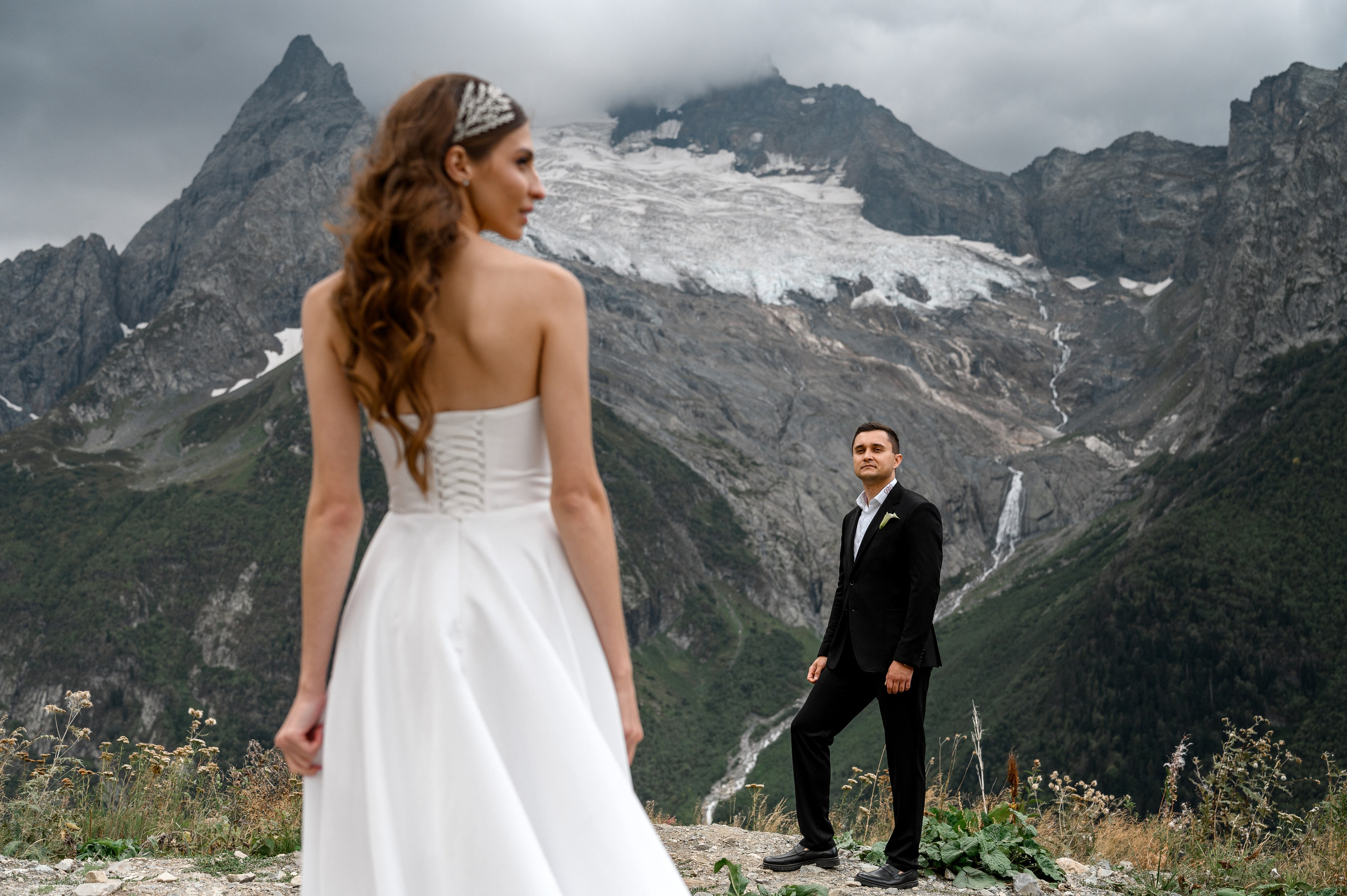 Горная свадьба Рината и Регины (09.09.24). Свадебный и travel фотограф в Волгограде, Сочи, Домбае, Европе