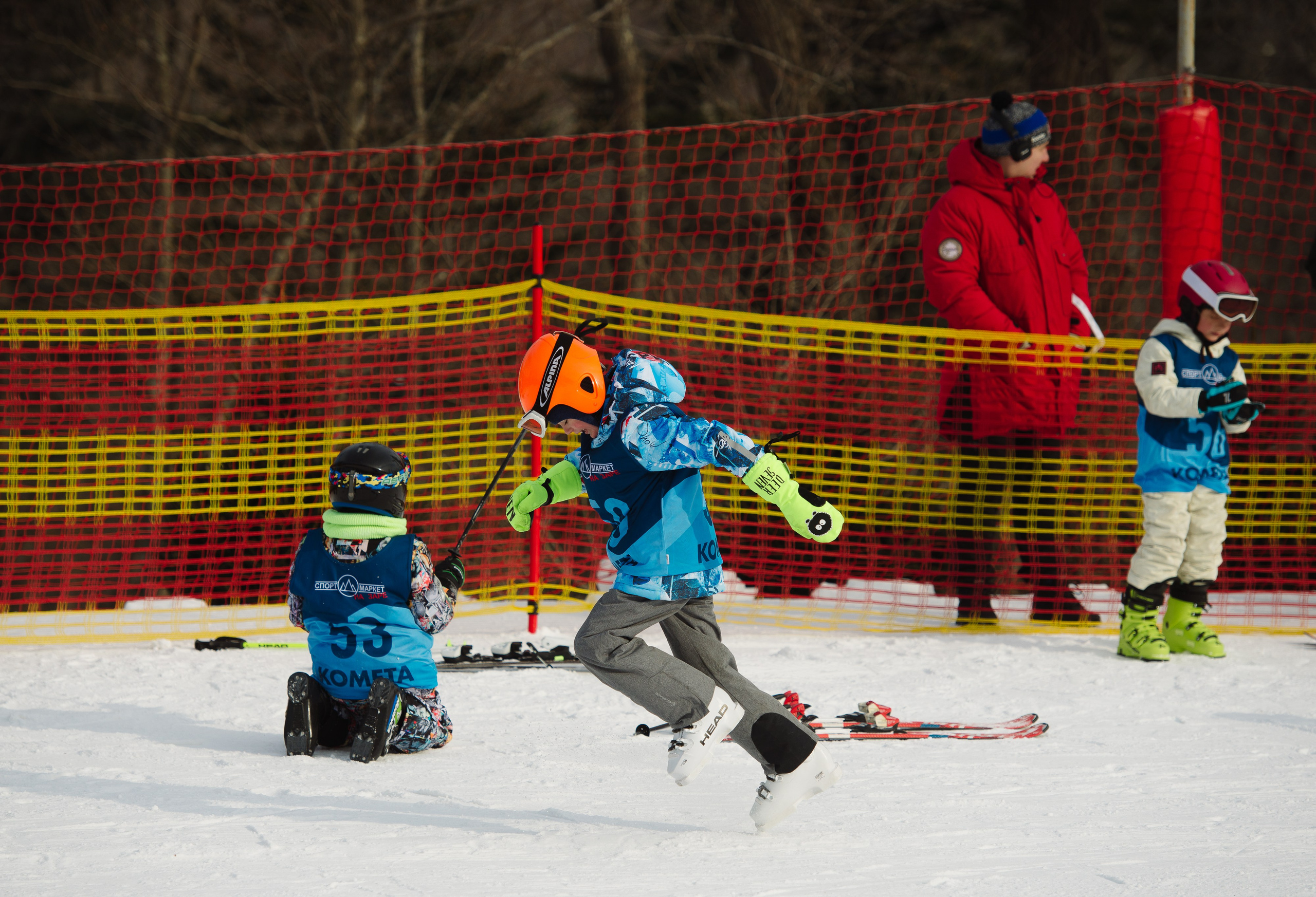 Детские соревнования/Лыжи. Фотограф Мария Каюрова