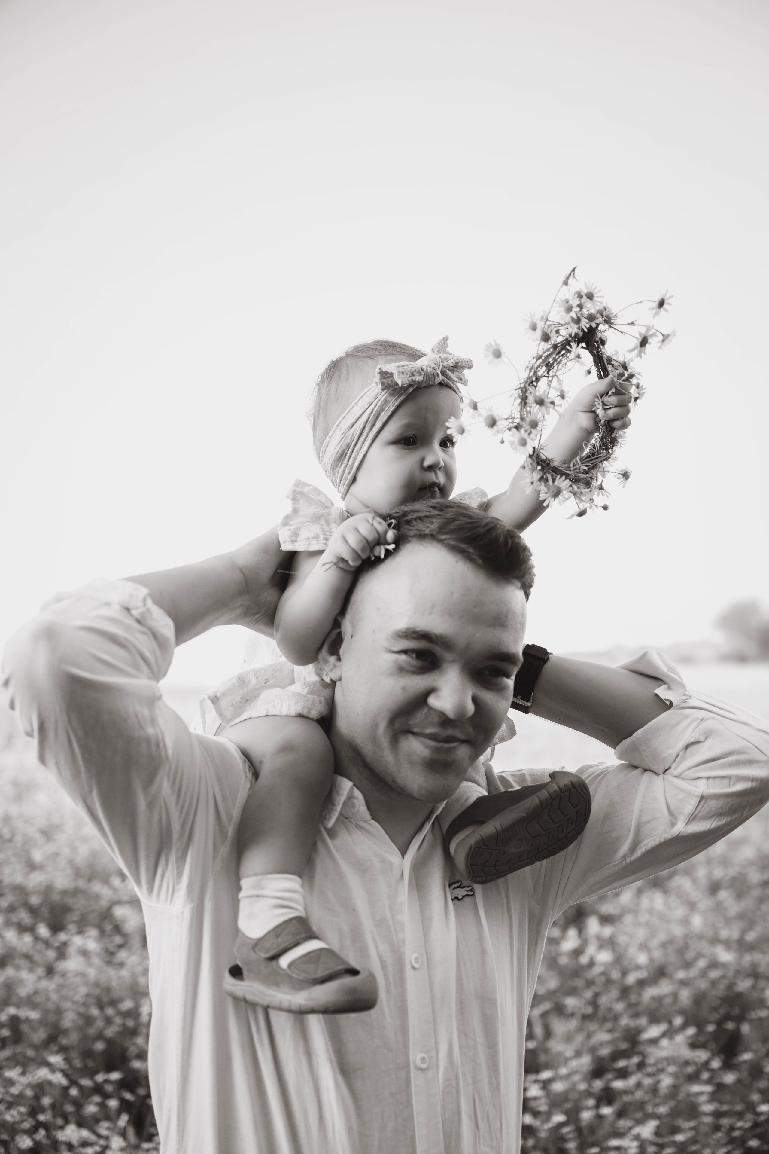 Ромашковое поле. Семейный фотограф в Москве Люберцах Ирина Вронская