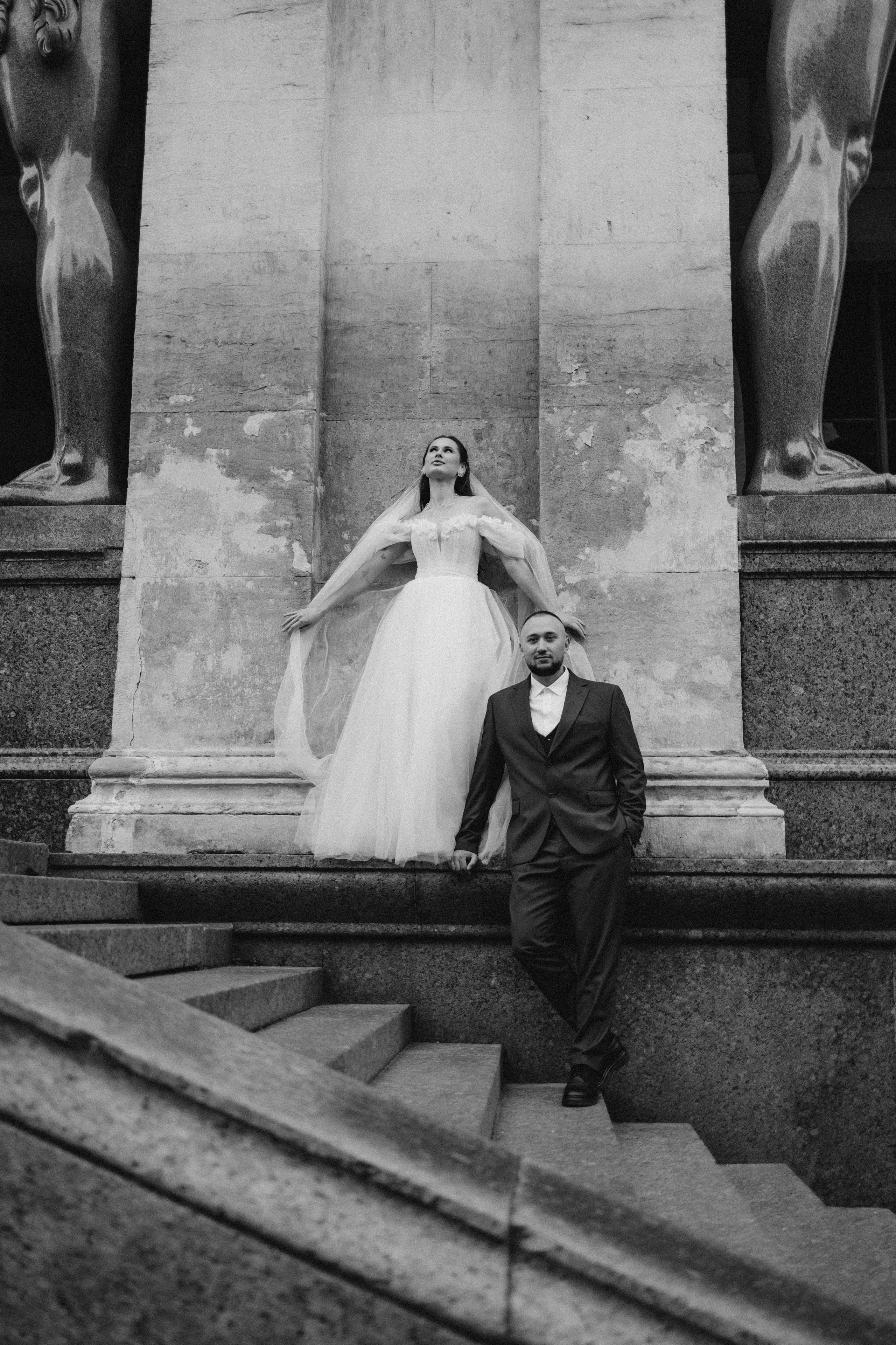 Руслан и Виолетта — Исаакий, Зимняя канавка. Боженова Елена фотограф Санкт-Петербург