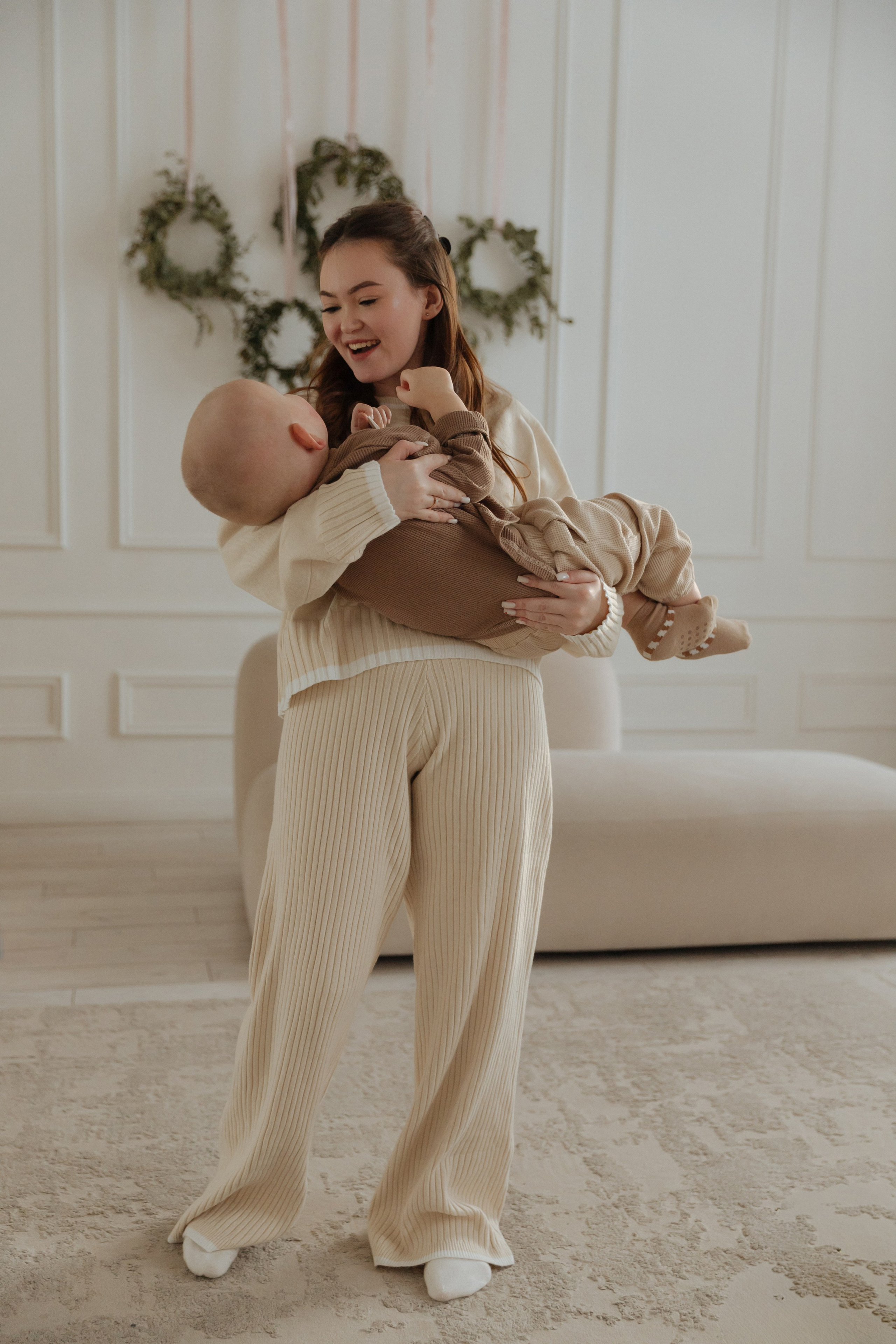 Мама и сын. Фотограф текстиля в Москве Ольга Иванова