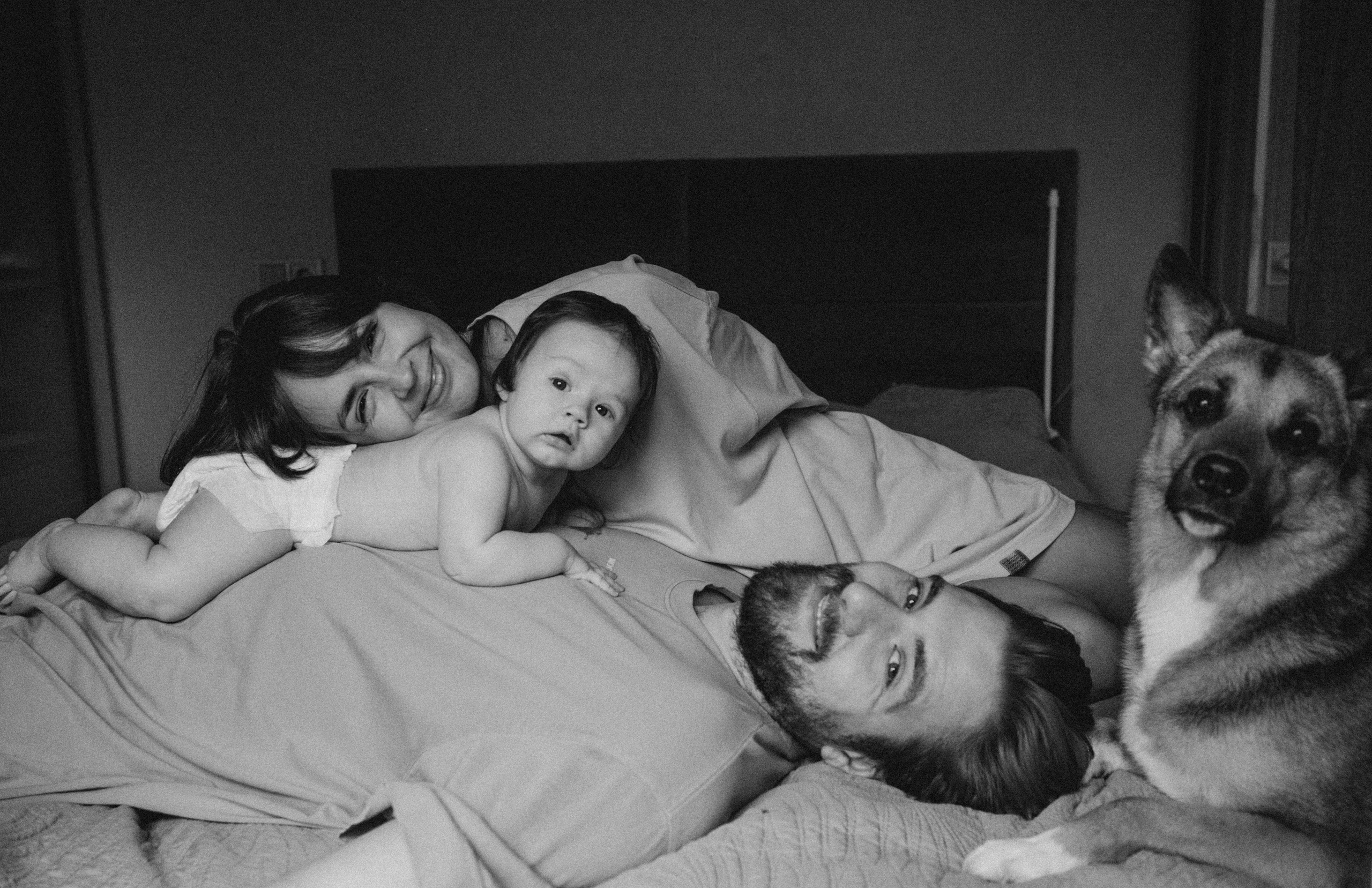 Даша, Клим, Мира и Марси. Семейный фотограф и анималист в Москве Анна Иванова