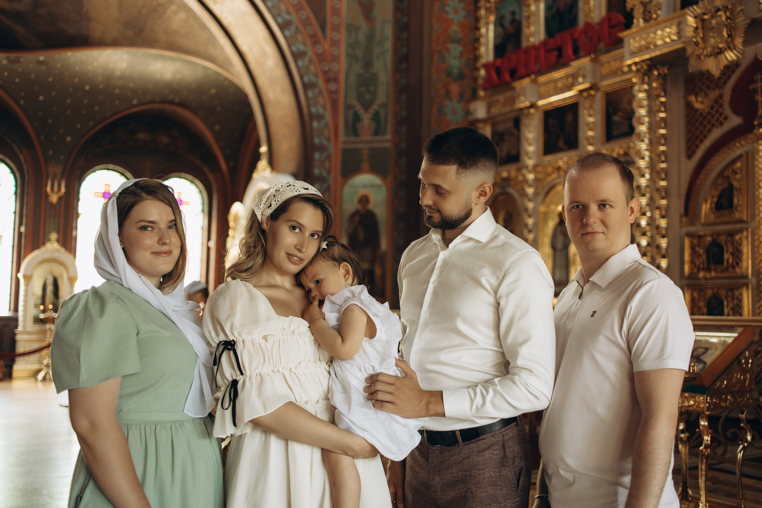 Крещение Стефании. Самый теплый фотограф в Краснодаре Рябоконь Ксения