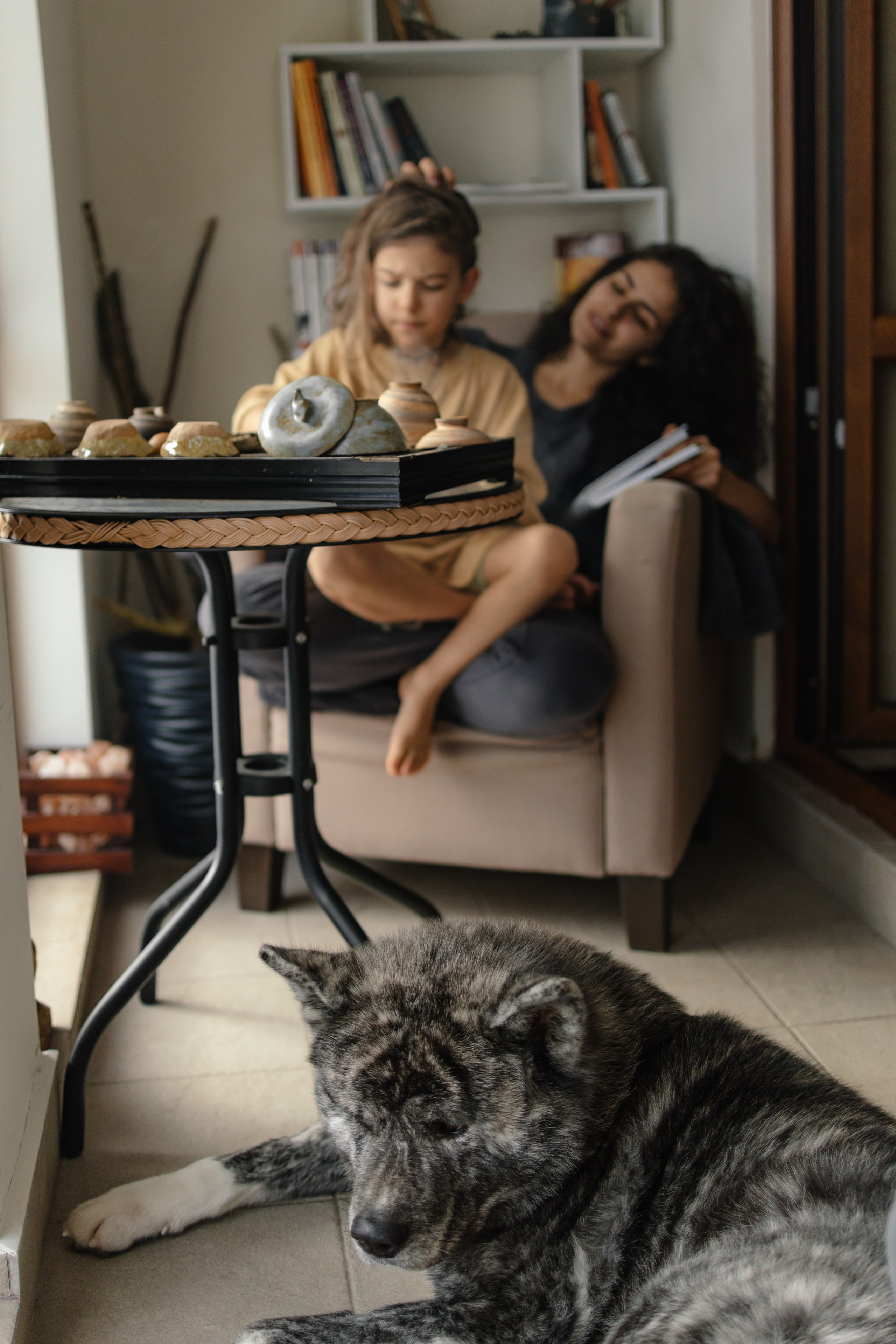 Лиза, Коля и Давид. Главная