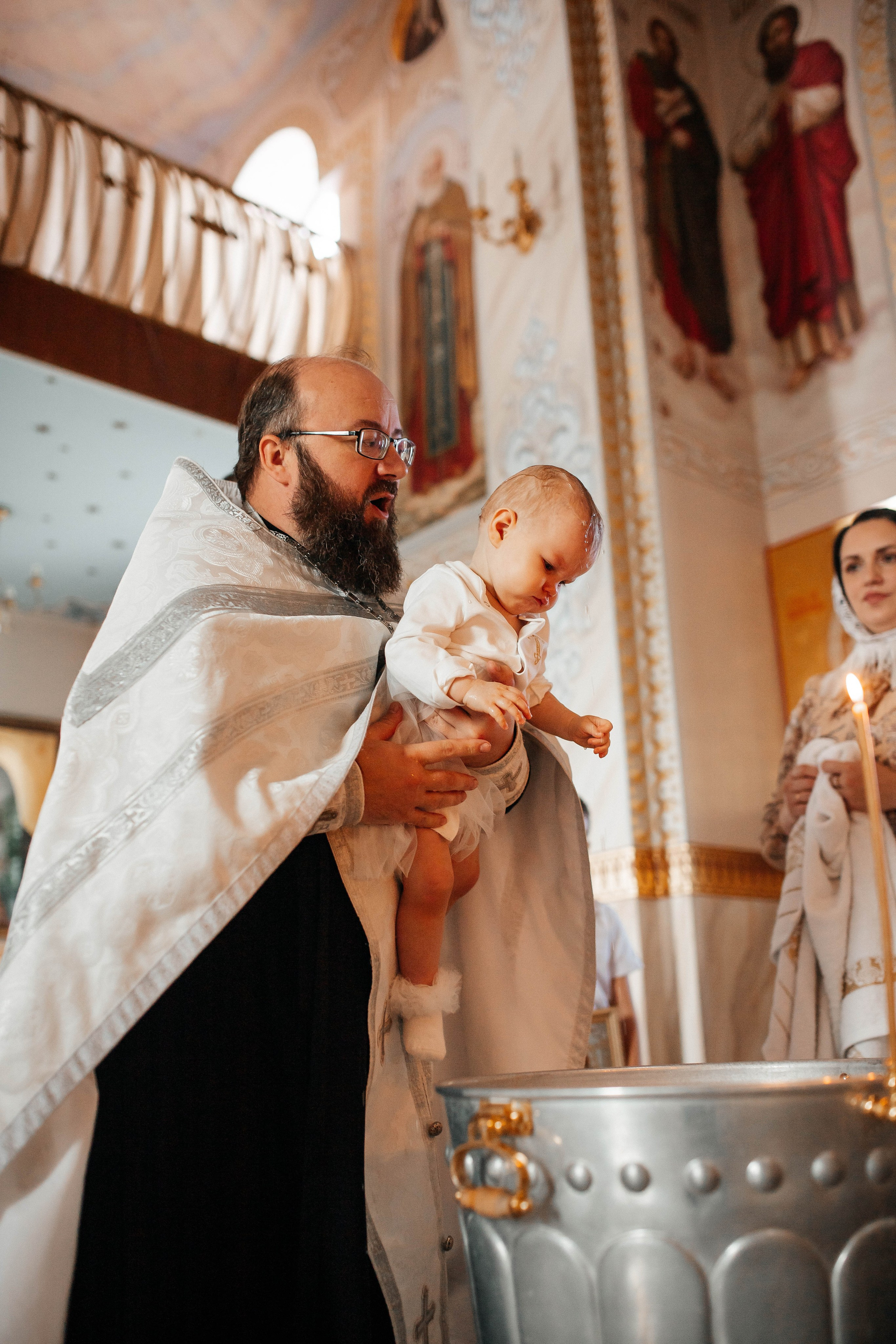 Крещение Каролины. Фотограф Сальск Катерина