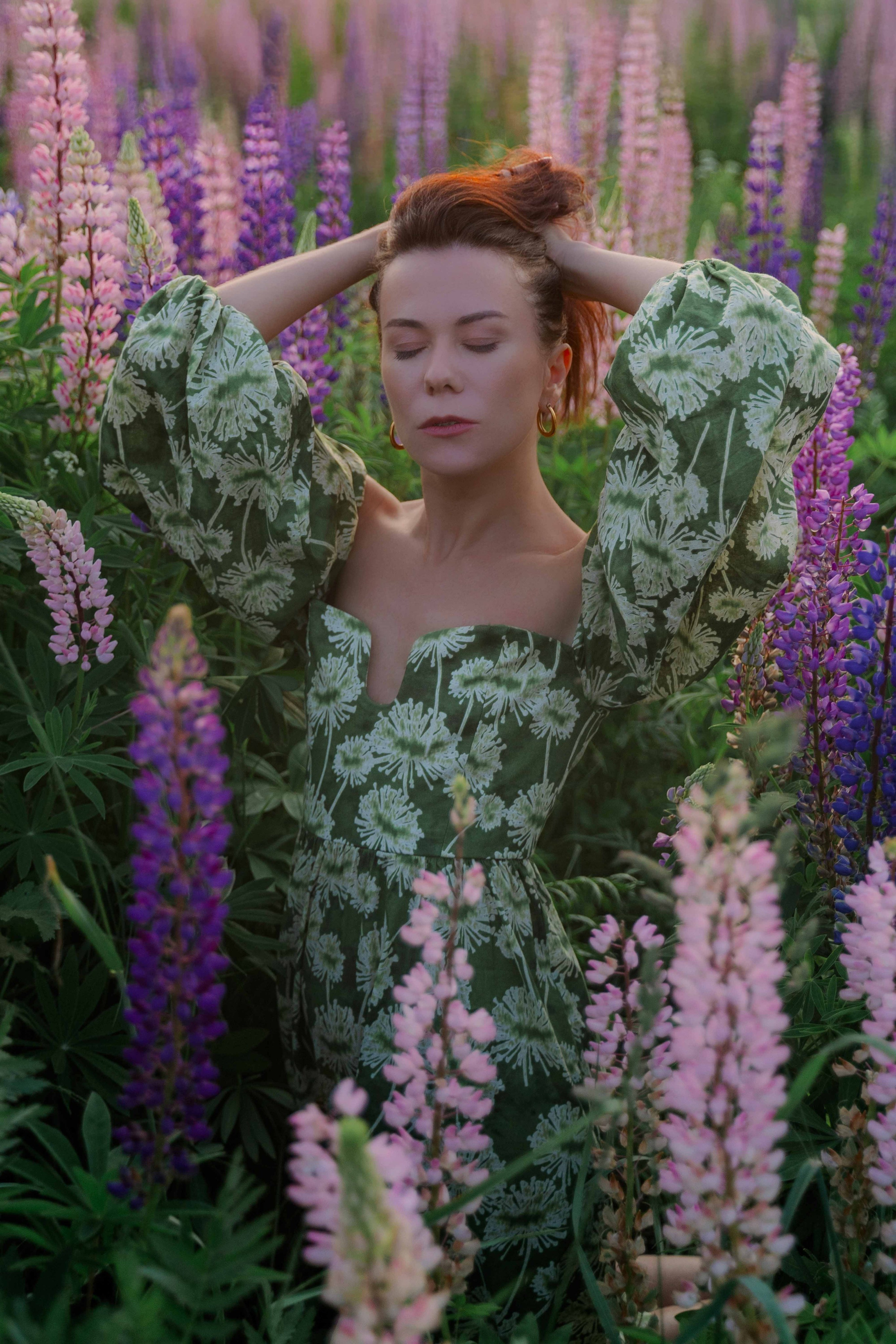 Наташа и люпины. Фотограф и видеограф в Москве и Абу Даби Мария Кулагина