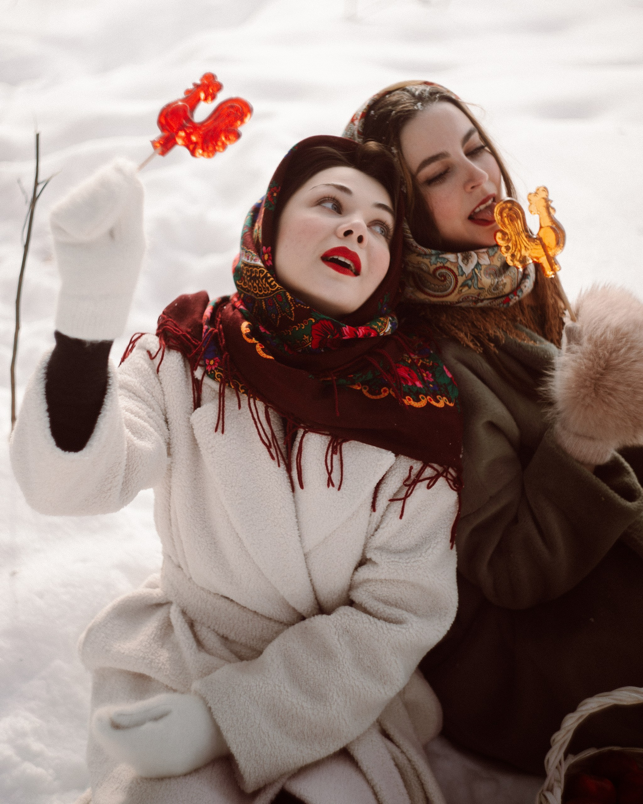 Сёстры. Масленица. Анастасия Турсунова арт-фотограф в Москве