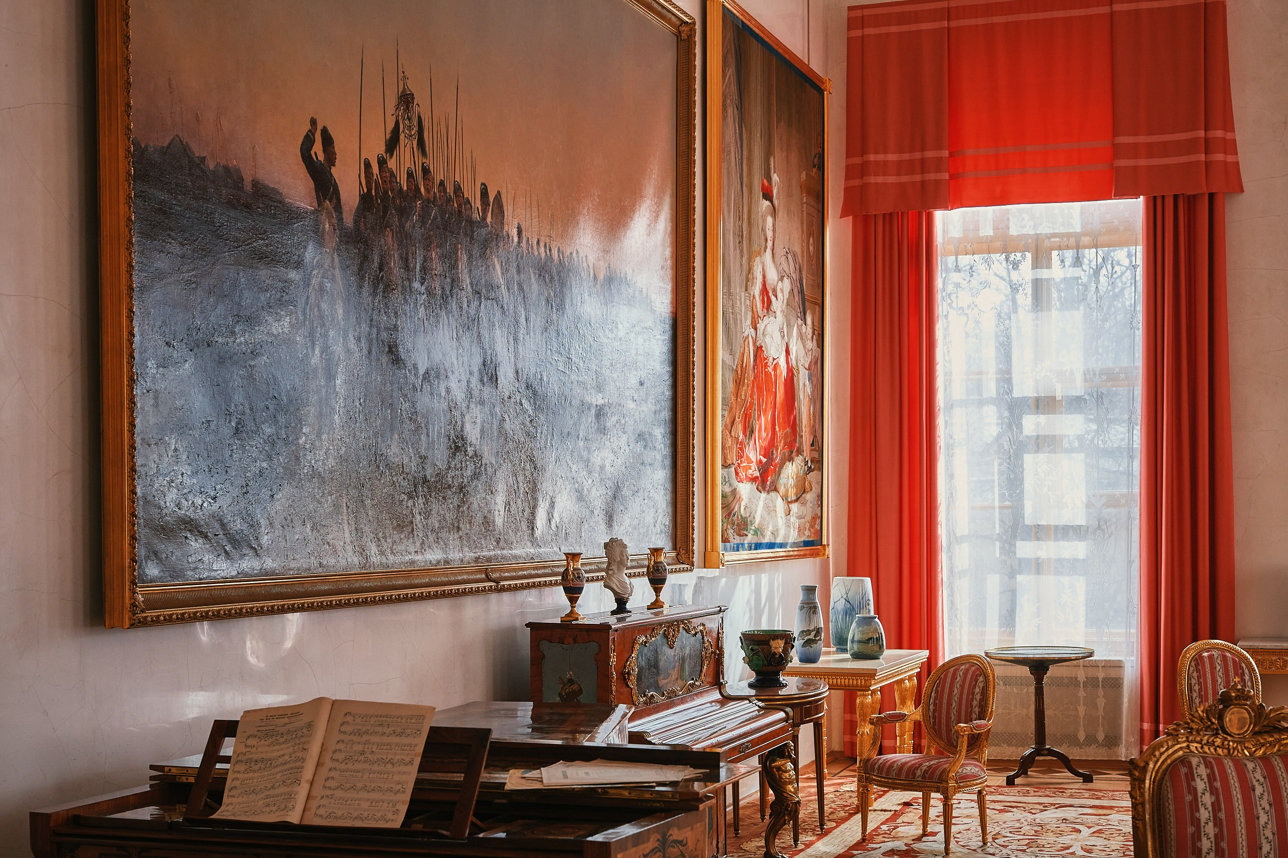 Александровский Дворец Царское Село. Фотограф Валерий Сабрам