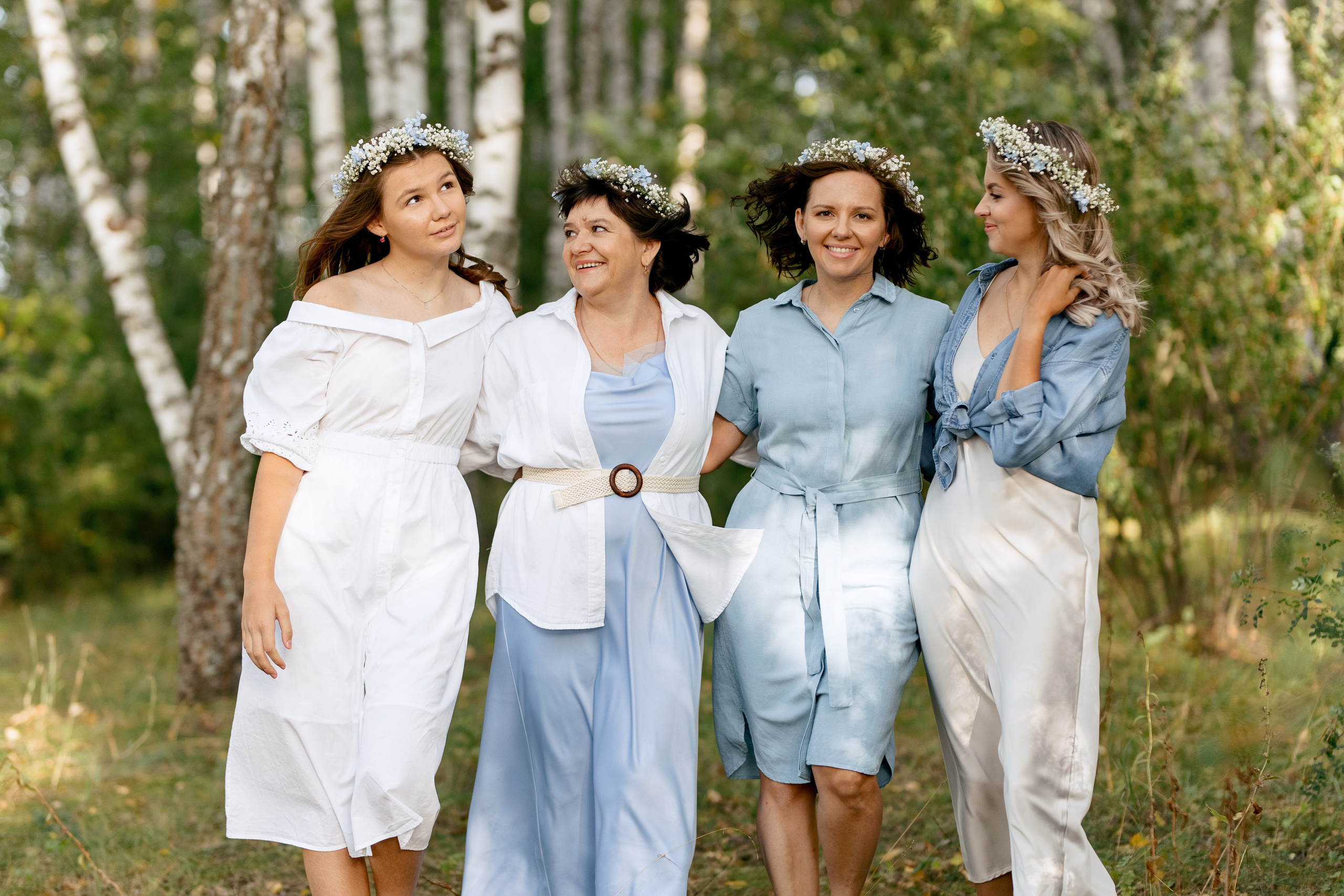 В берёзках. Свадебный и семейный фотограф в Туле и области Маша Костина
