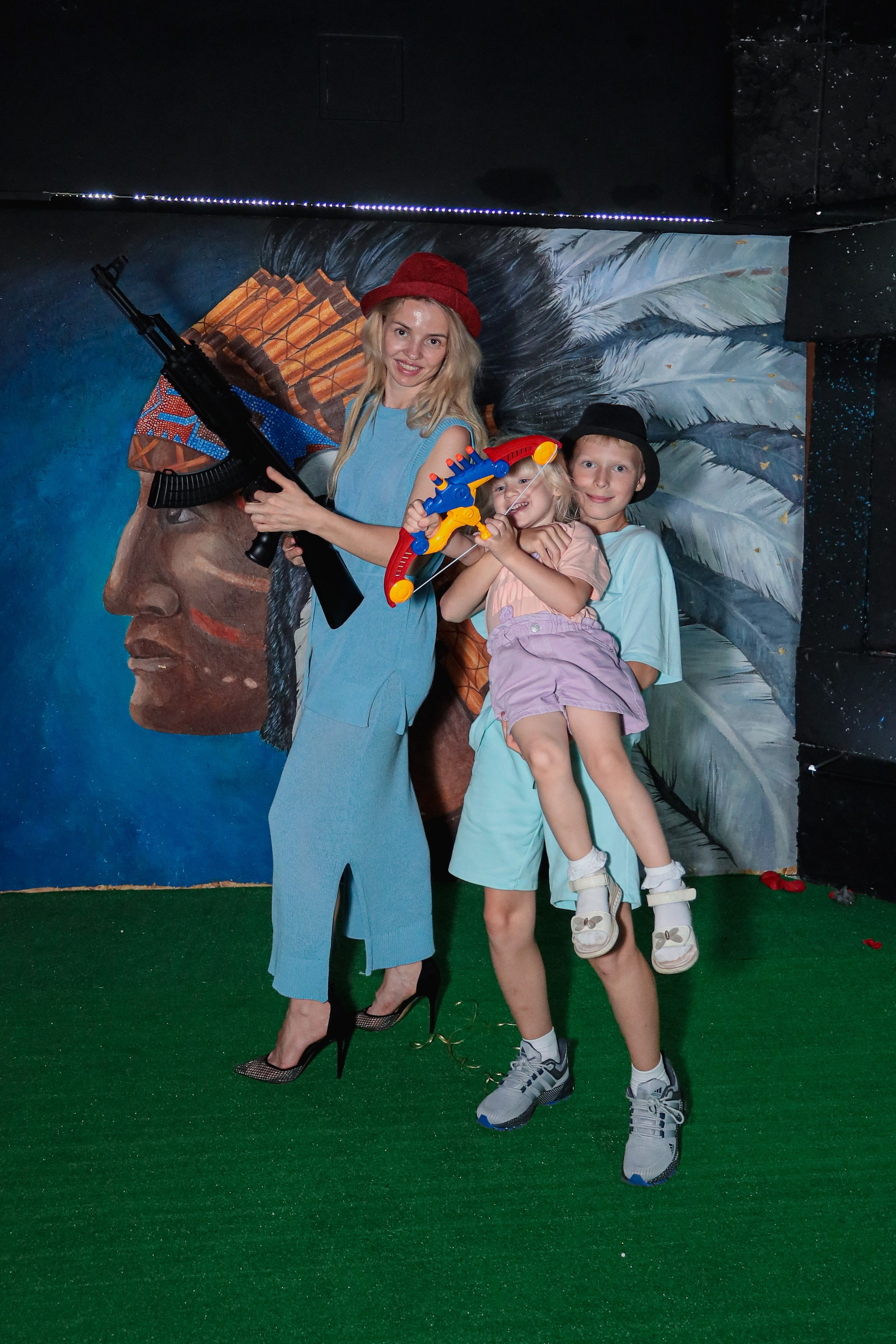 День рождение в стрелковом клубе. Фотограф Надршина Лилия