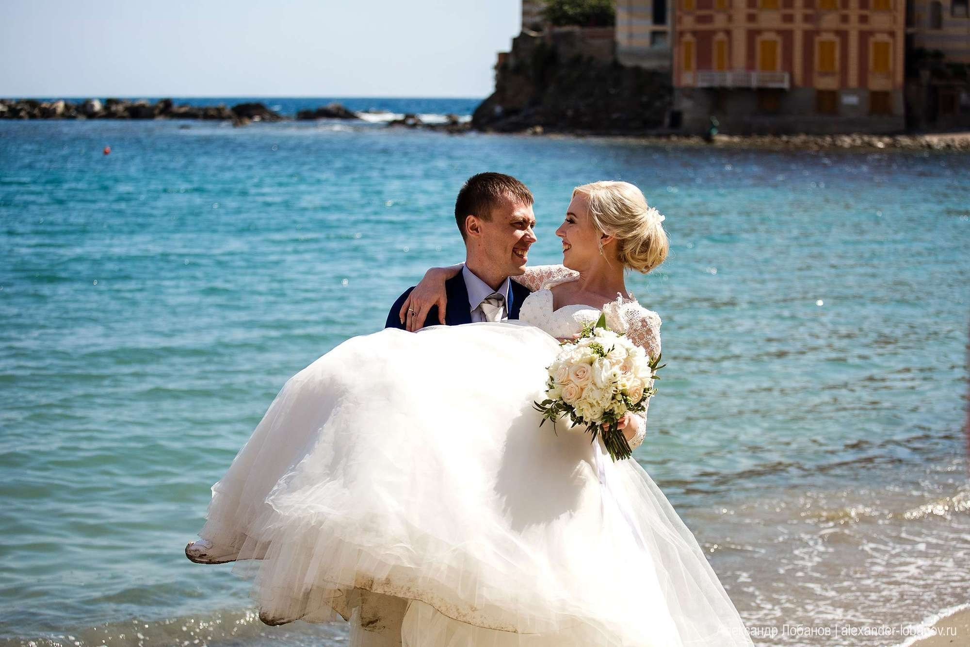 Свадьба Олега и Виктории в Портофино, Италия