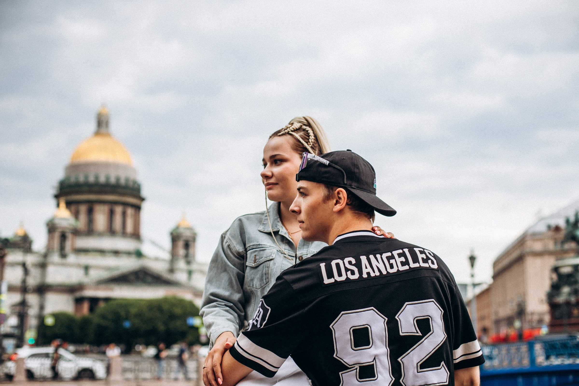Влад и Милена в июле. Фотопрогулка в Петербурге. Индивидуальный и семейный фотограф в Санкт-Петербурге