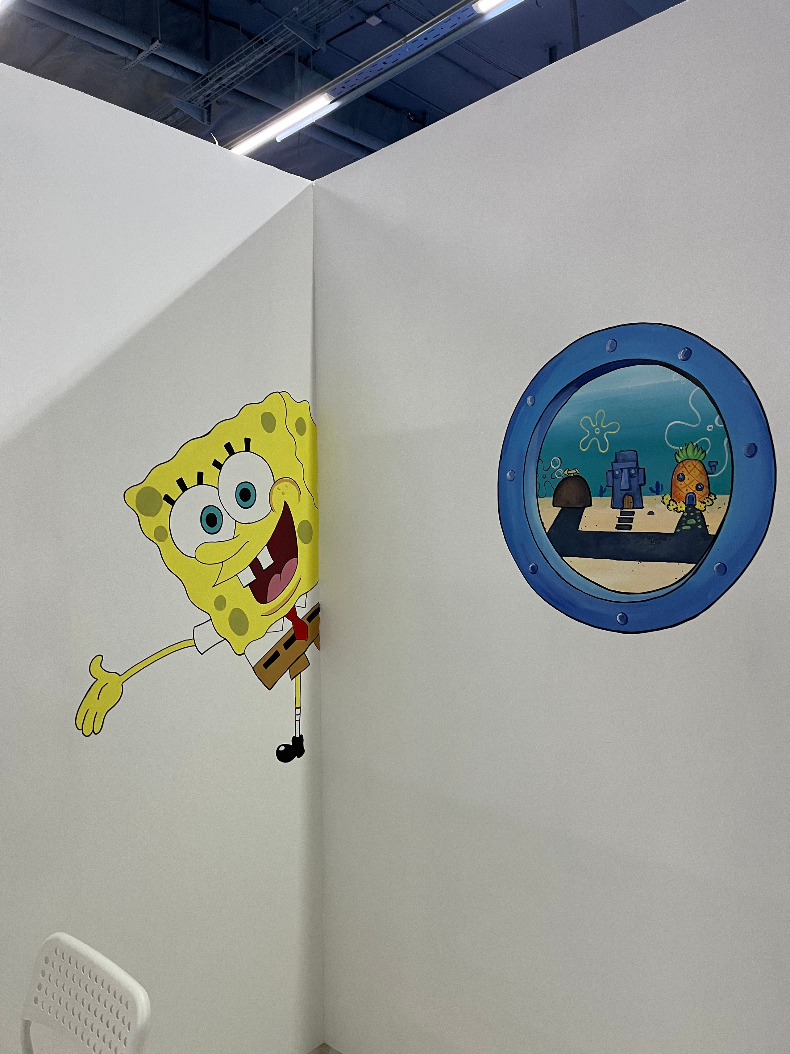 Роспись стены. Художник-преподаватель Диляра Хабибуллина