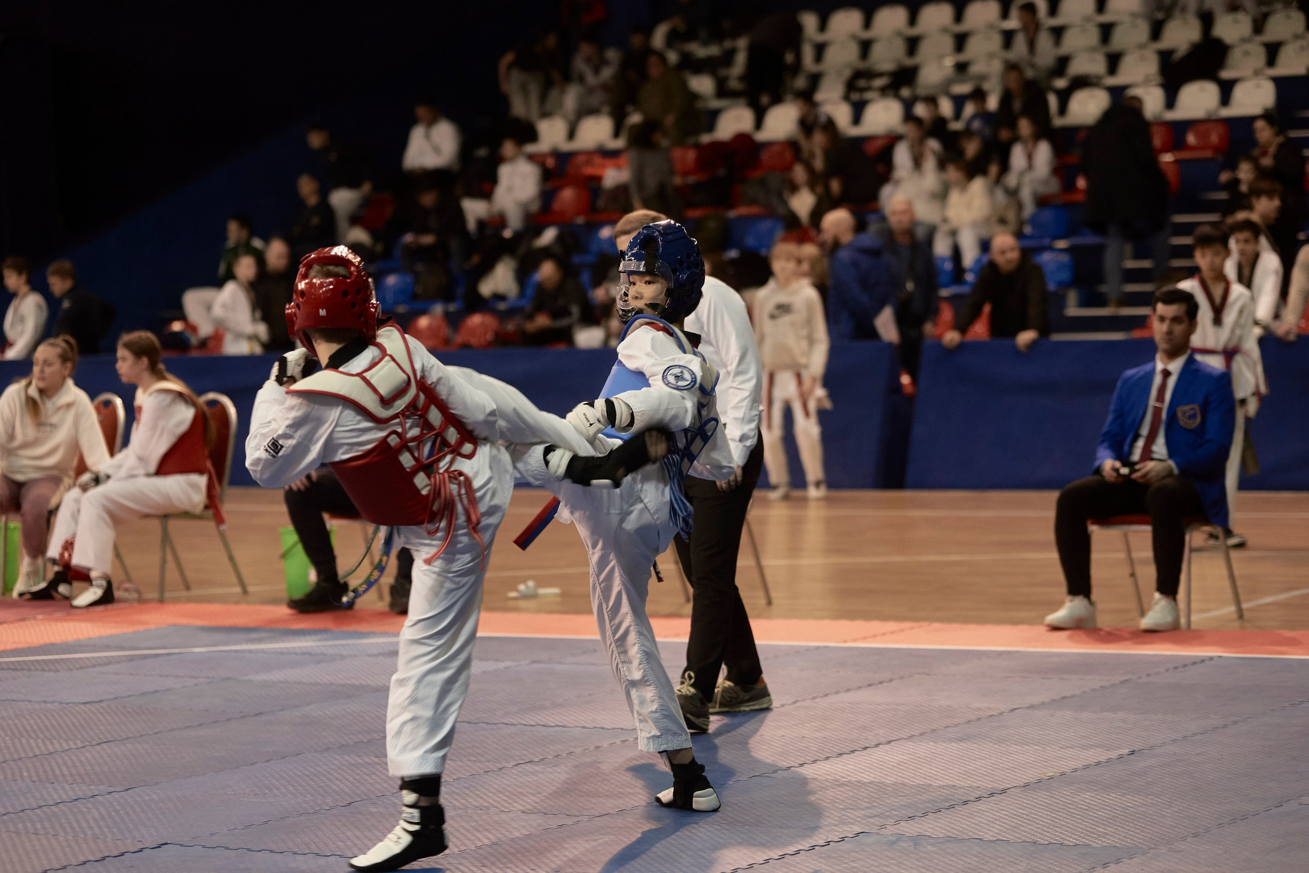 Taekwondo kids. Фотограф Наталья Леонова