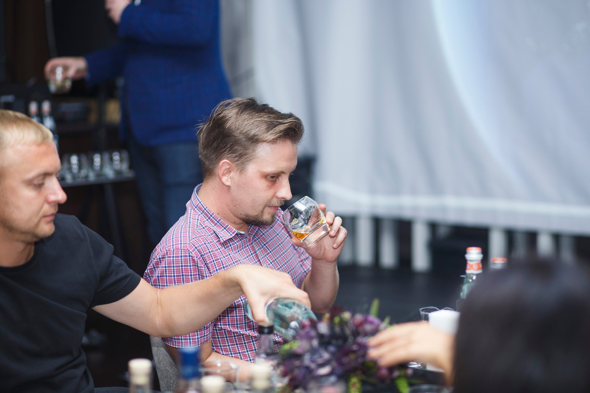 Dinner Chivas. Reportage and staged photographer Natalia Sannikova