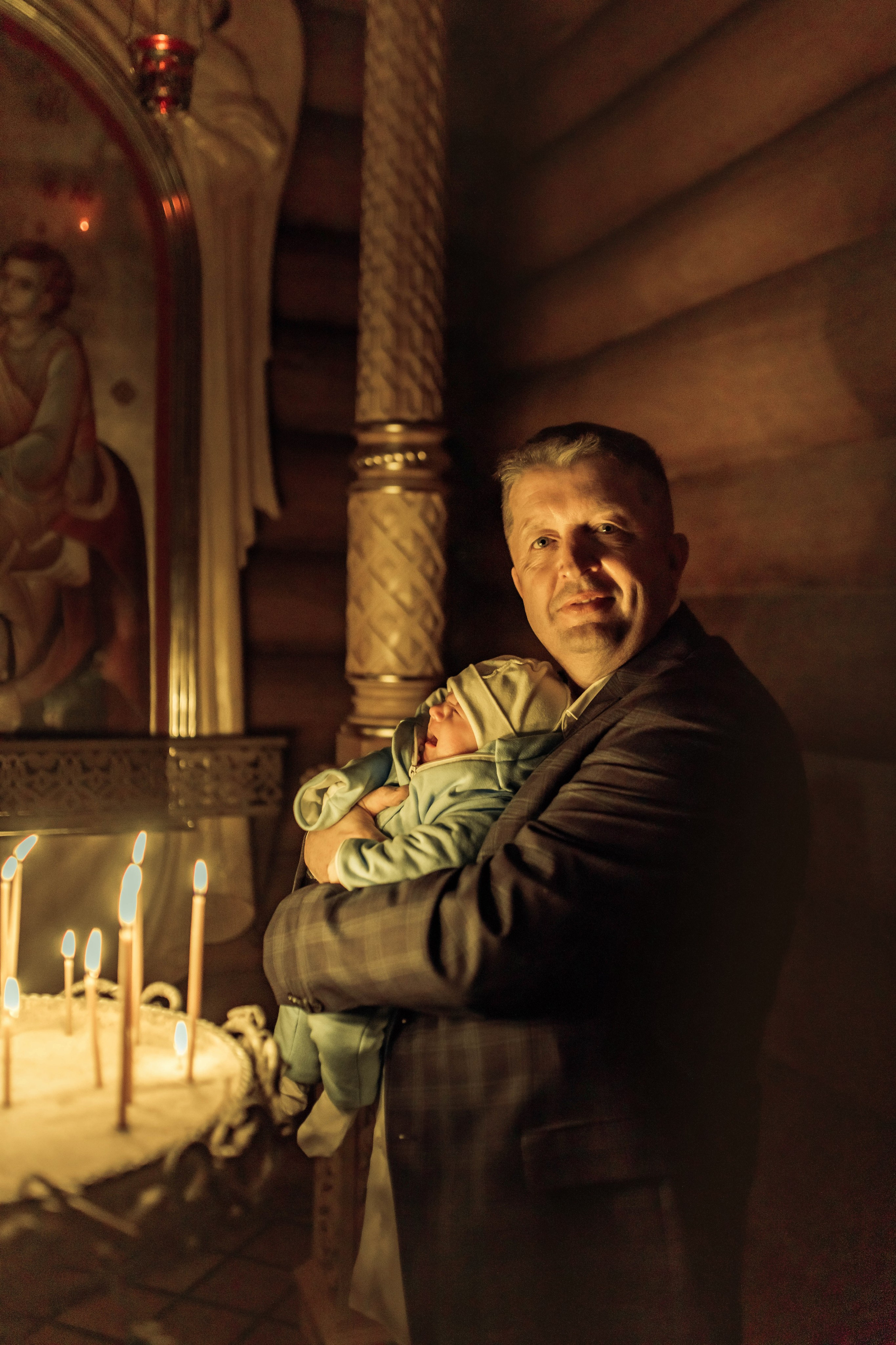 Крещение Михаила, храм Святой Троицы, июнь 2025