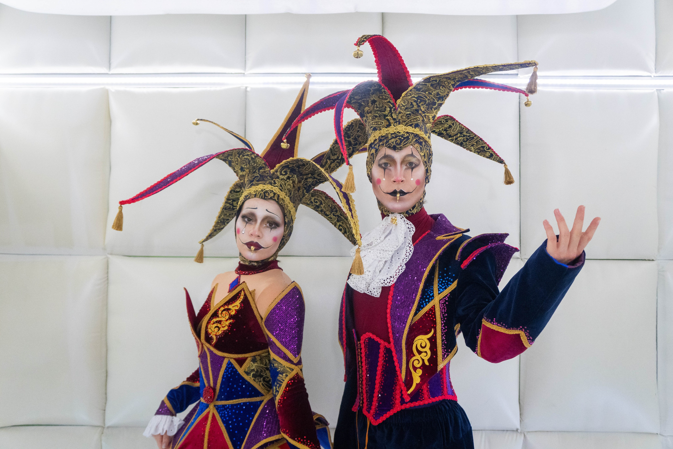 Арлекины Circus Zone. Фотограф / видеограф в Москве и Сочи Sofia Riversong