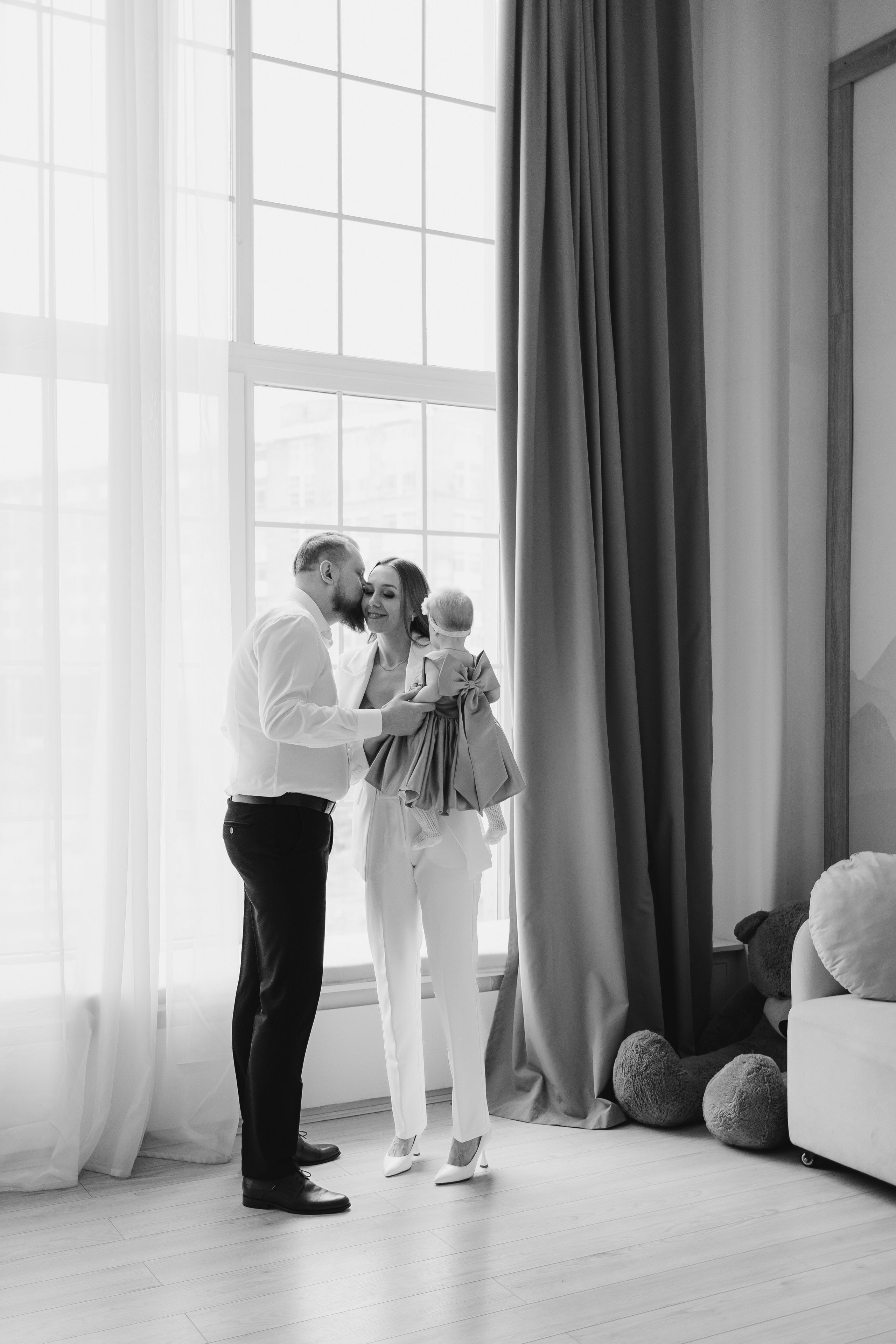 Елена, Александр и Машенька. Детский и семейный фотограф. Москва