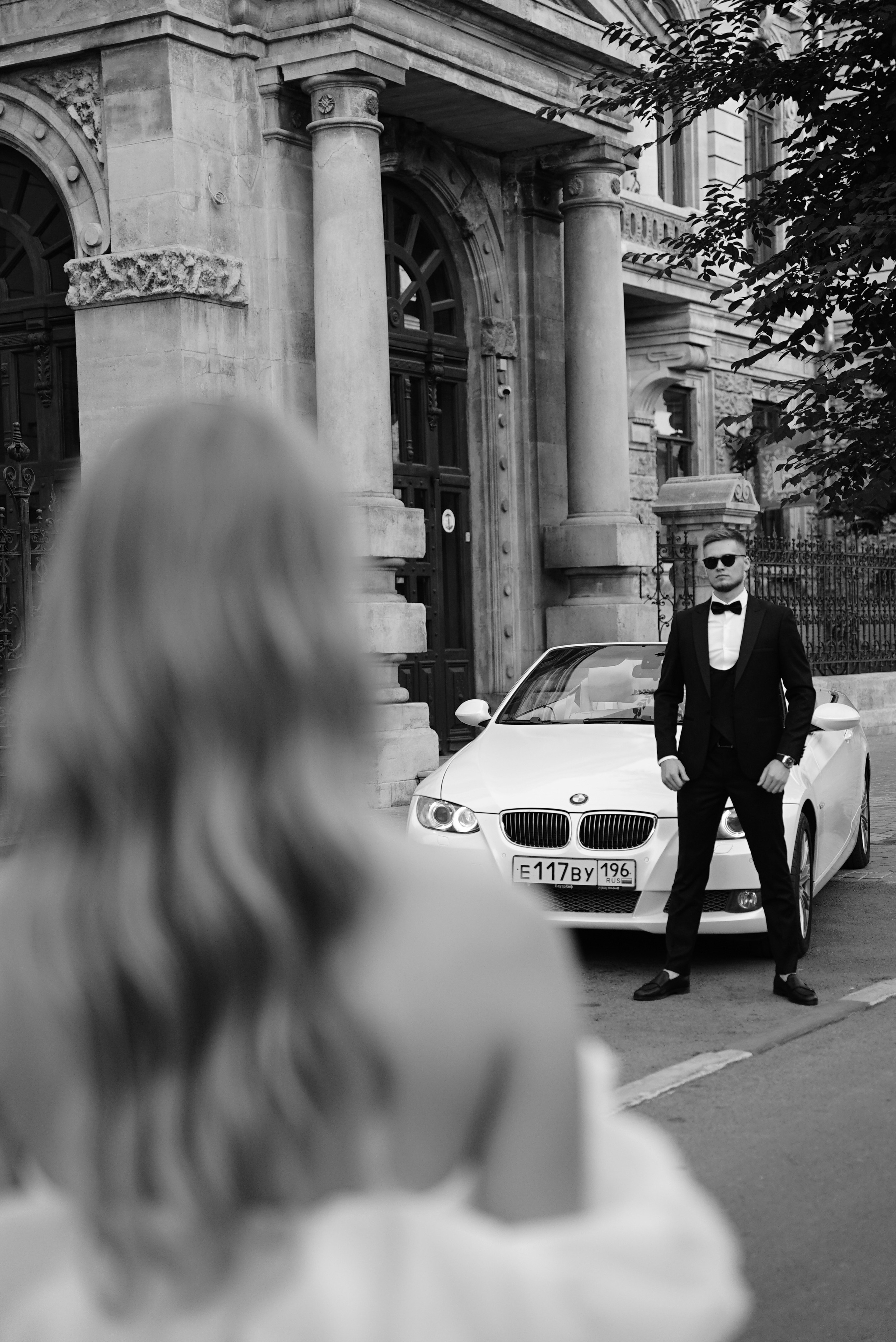 Никита и Галина чб. Свадебный фотограф в Самаре Анна Ковалева