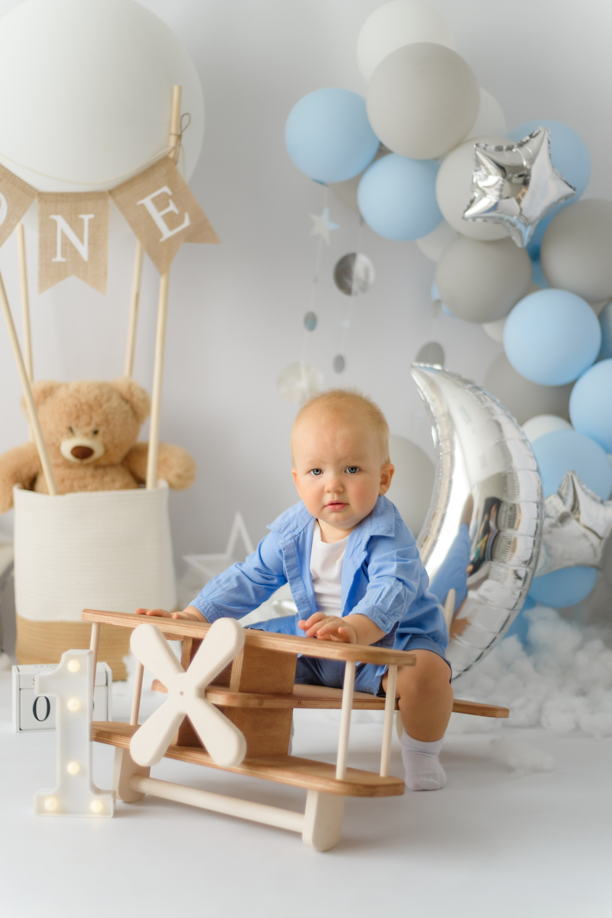 «Лунный свет» Юре 1 годик. Детский Фотограф |Фотограф на годик в Брянске Ирина Романова