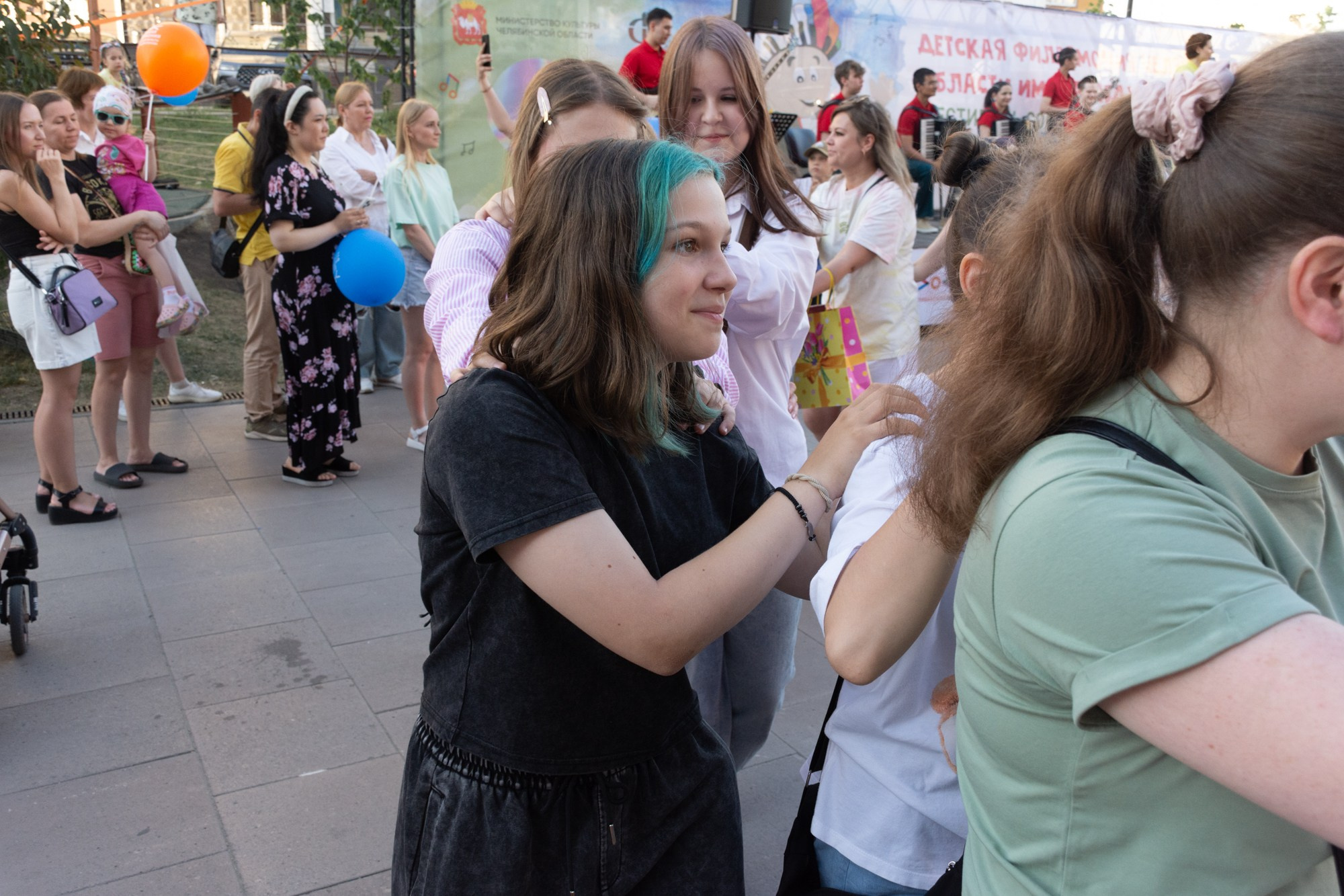 Фестиваль современного исполнительского искусства (Сквер Академ Риверсайд). Фотограф Максим Буряк