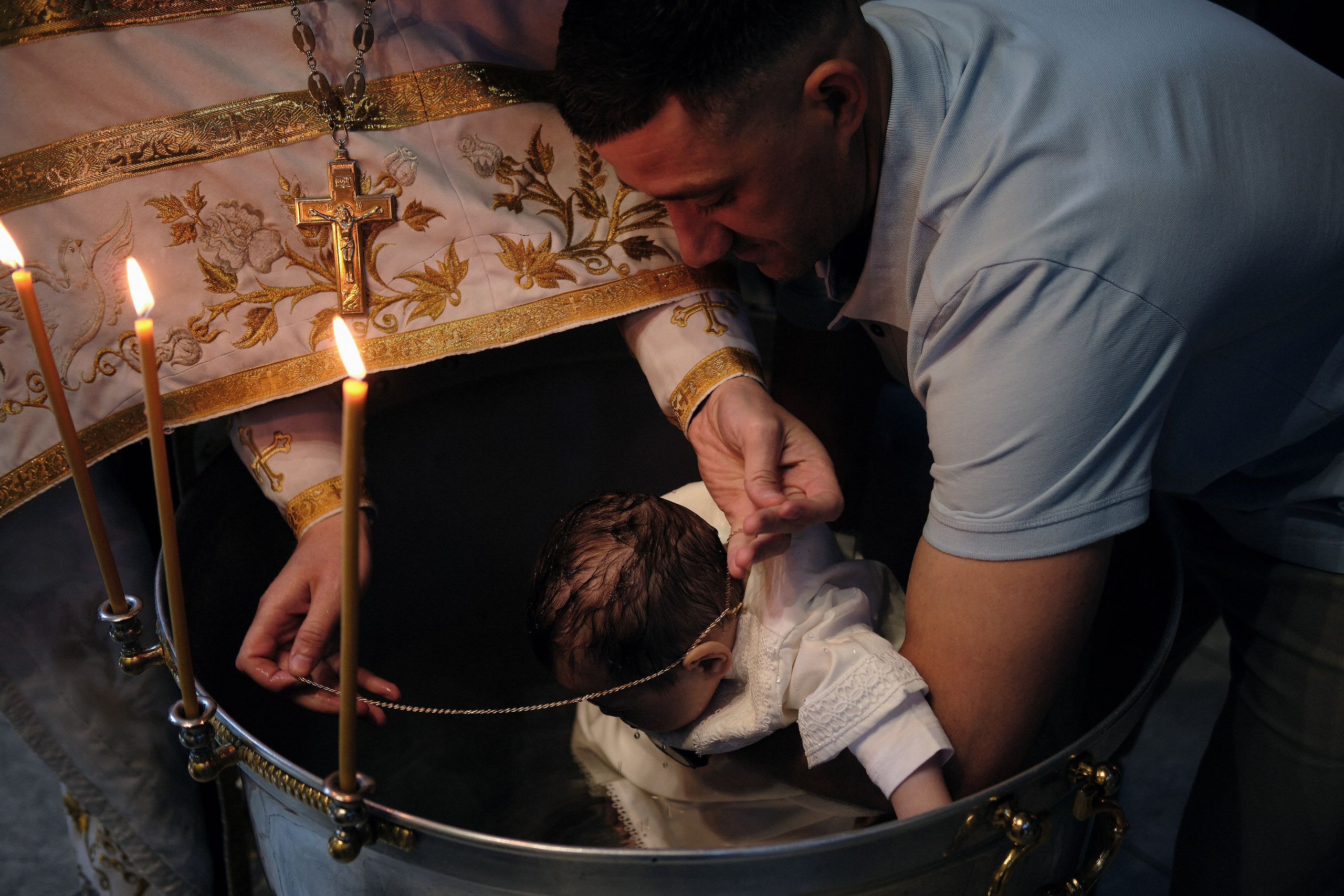 Крещение младенца. Фотограф в Анапе и Краснодаре Тина
