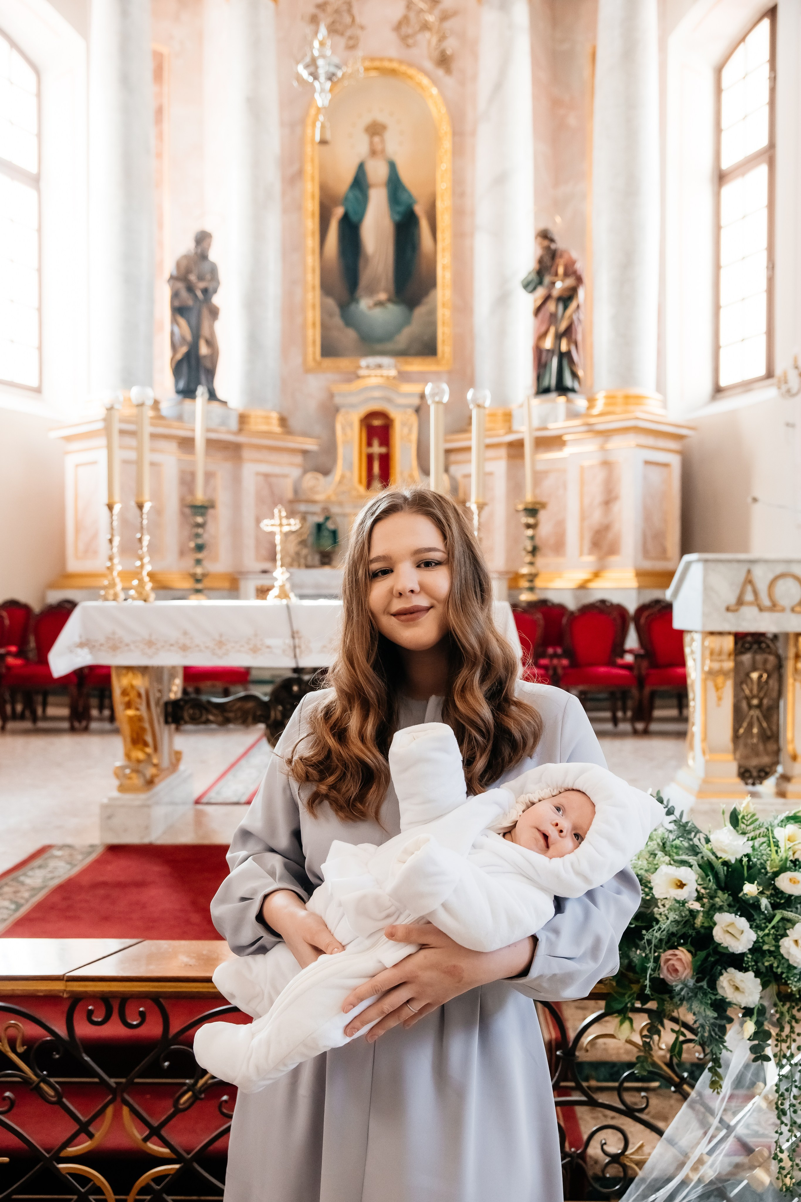 Крещение Софии. Архикафедральный костел Имени Пресвятой Девы Марии. Фотограф ВИКА МЕДУЗА
