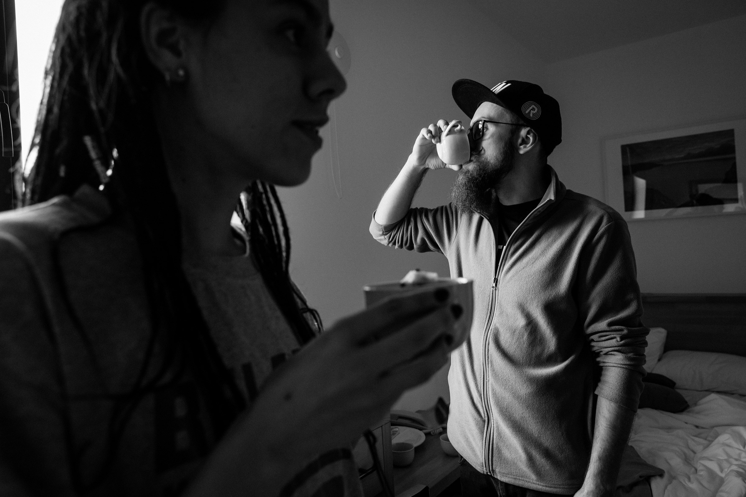 Полина и Женя. Лес, кожанки и 2 дня кайфа. Свадебный фотограф в Иркутске Сапаров Александр