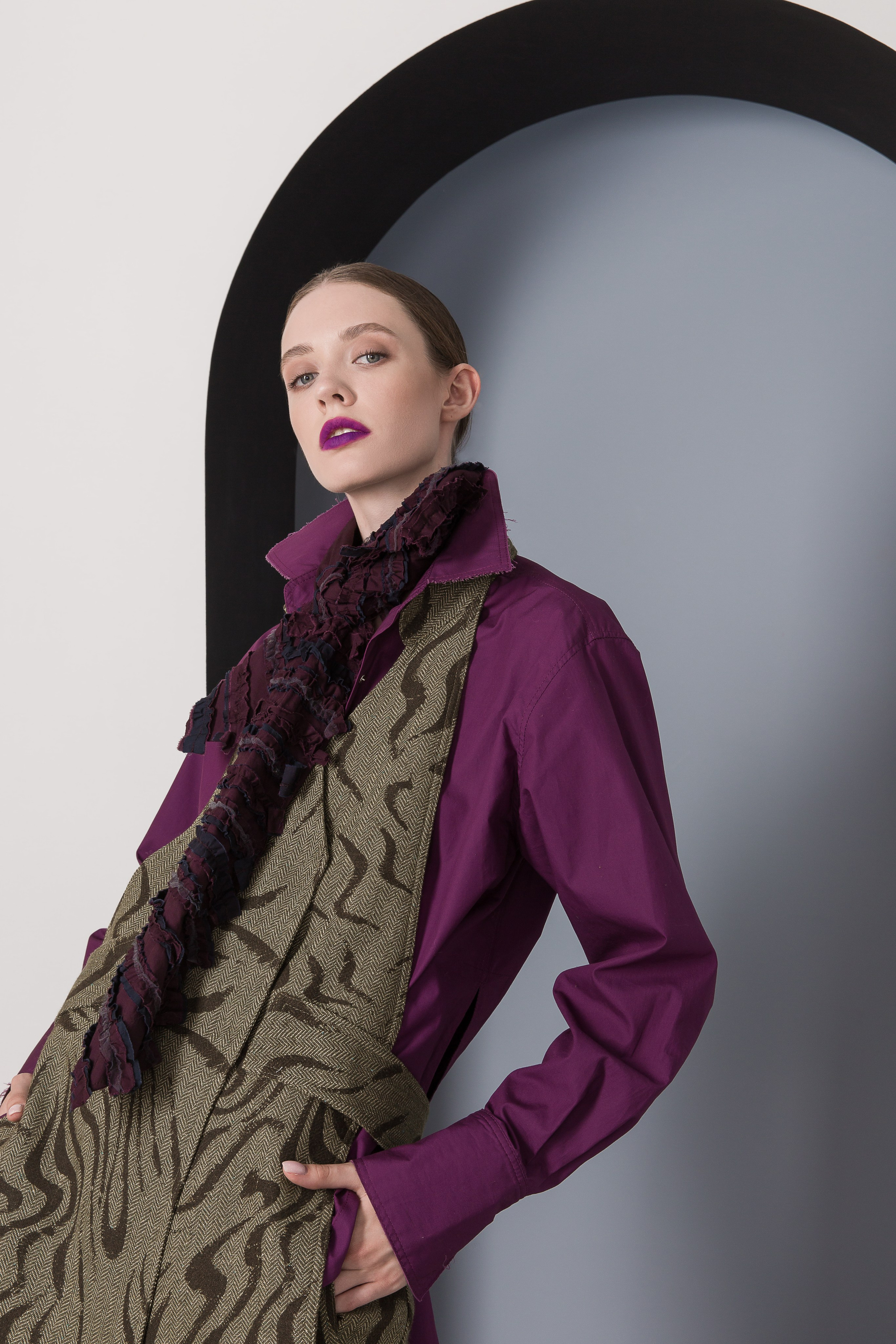 LookBook Winter 2022-2023 fo CROKI. Photographer Anna Arzamastseva