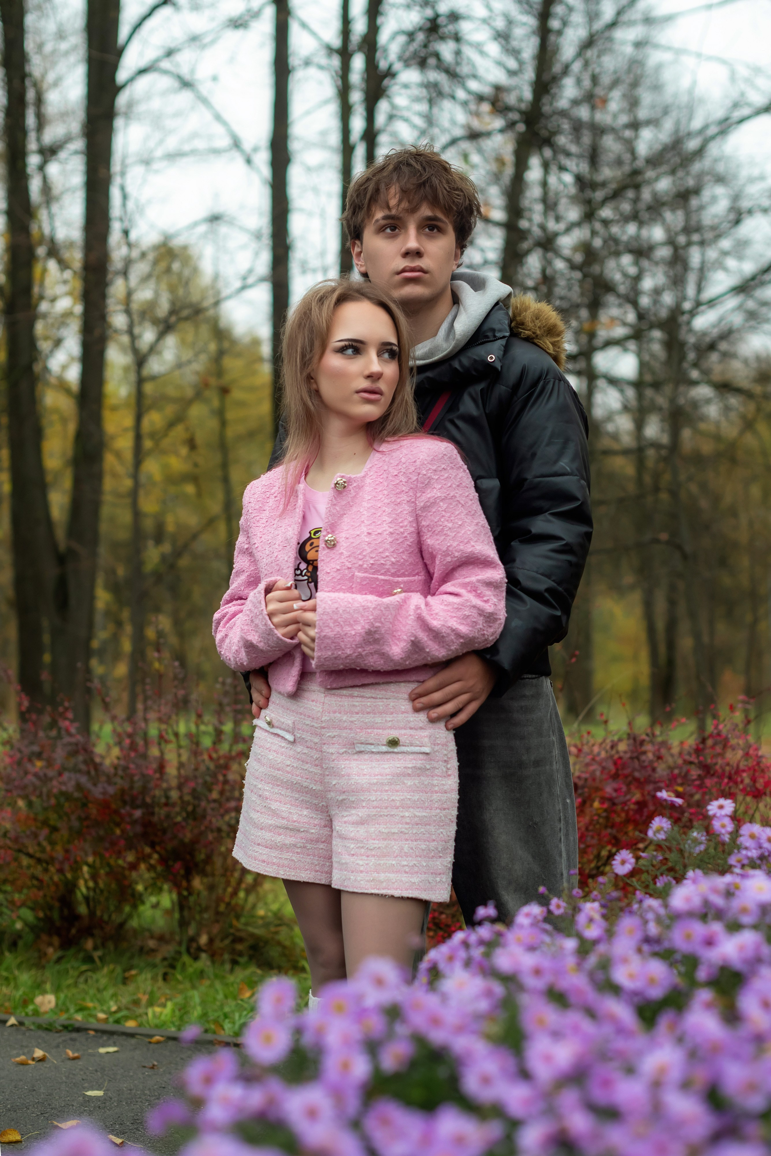 Съемка love story в парке. Фотограф Тула творческие фотосессии недорого Ольга Ромашина
