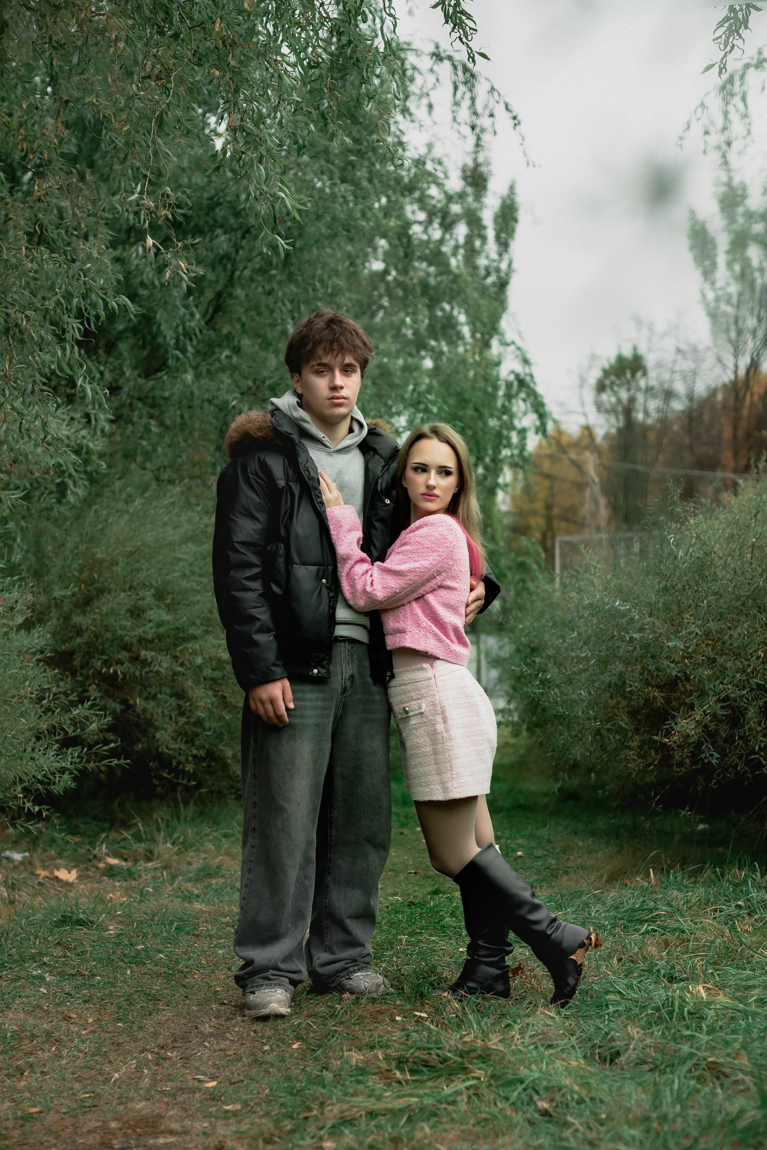 Съемка love story в парке. Фотограф Тула творческие фотосессии недорого Ольга Ромашина
