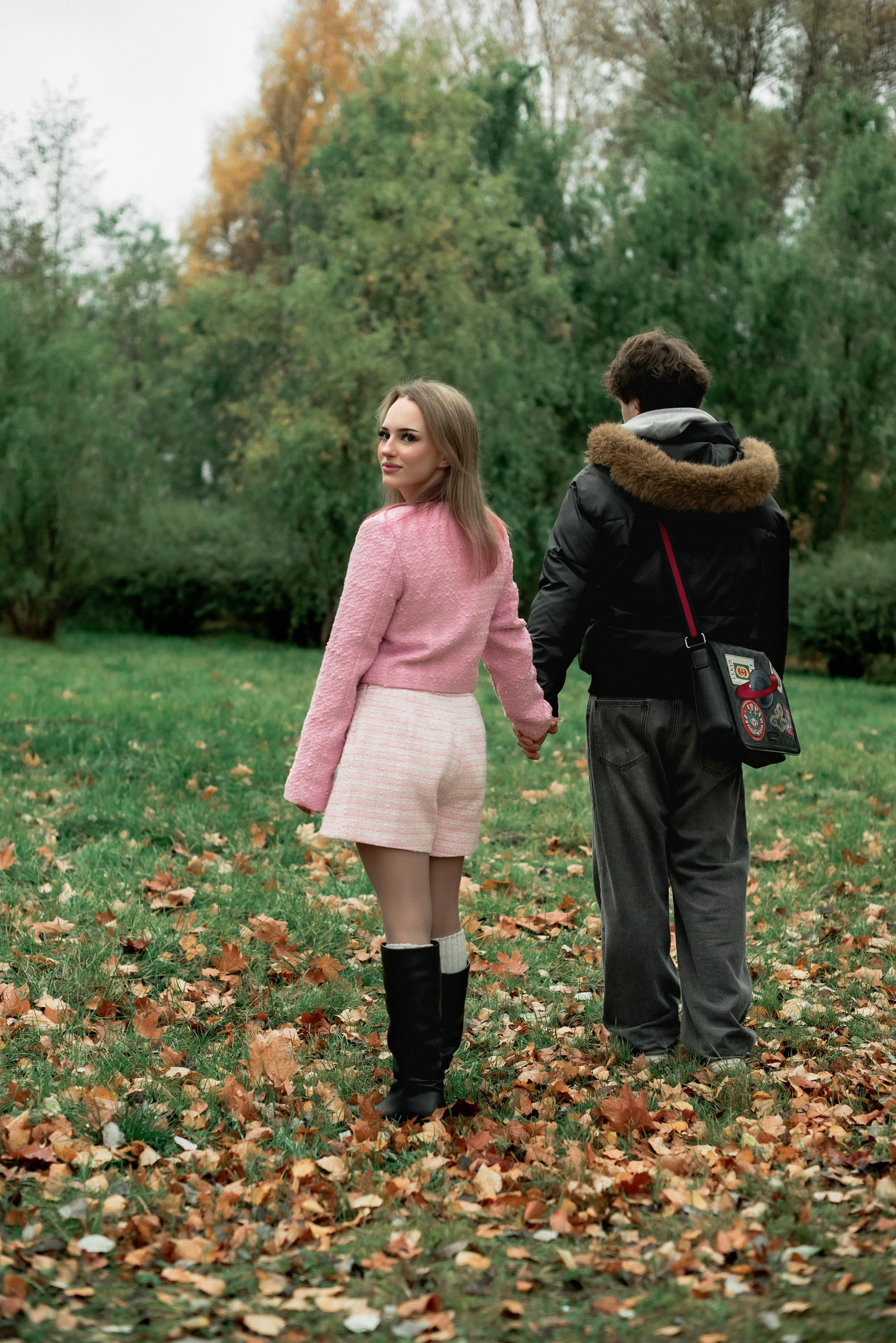 Съемка love story в парке. Фотограф Тула творческие фотосессии недорого Ольга Ромашина