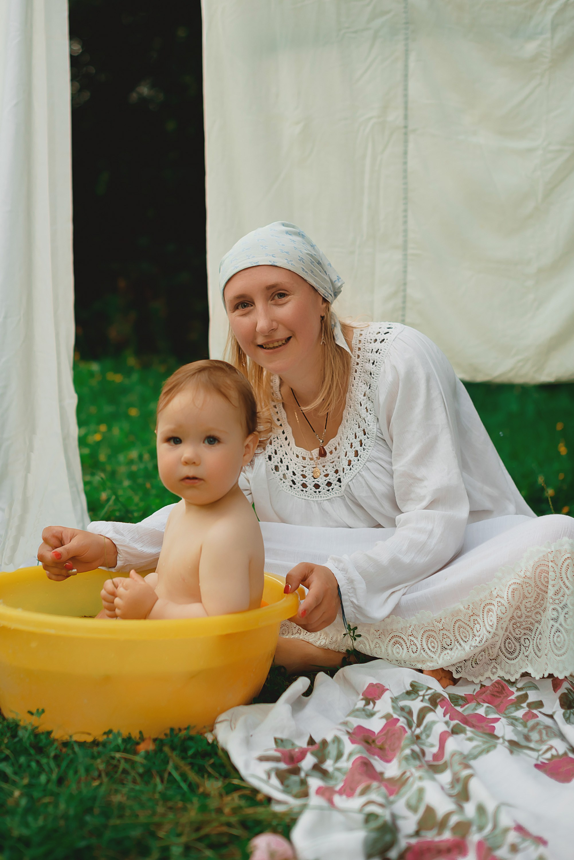 Летняя фотосессия Ольги с Захаром. Фотограф Тула творческие фотосессии недорого Ольга Ромашина