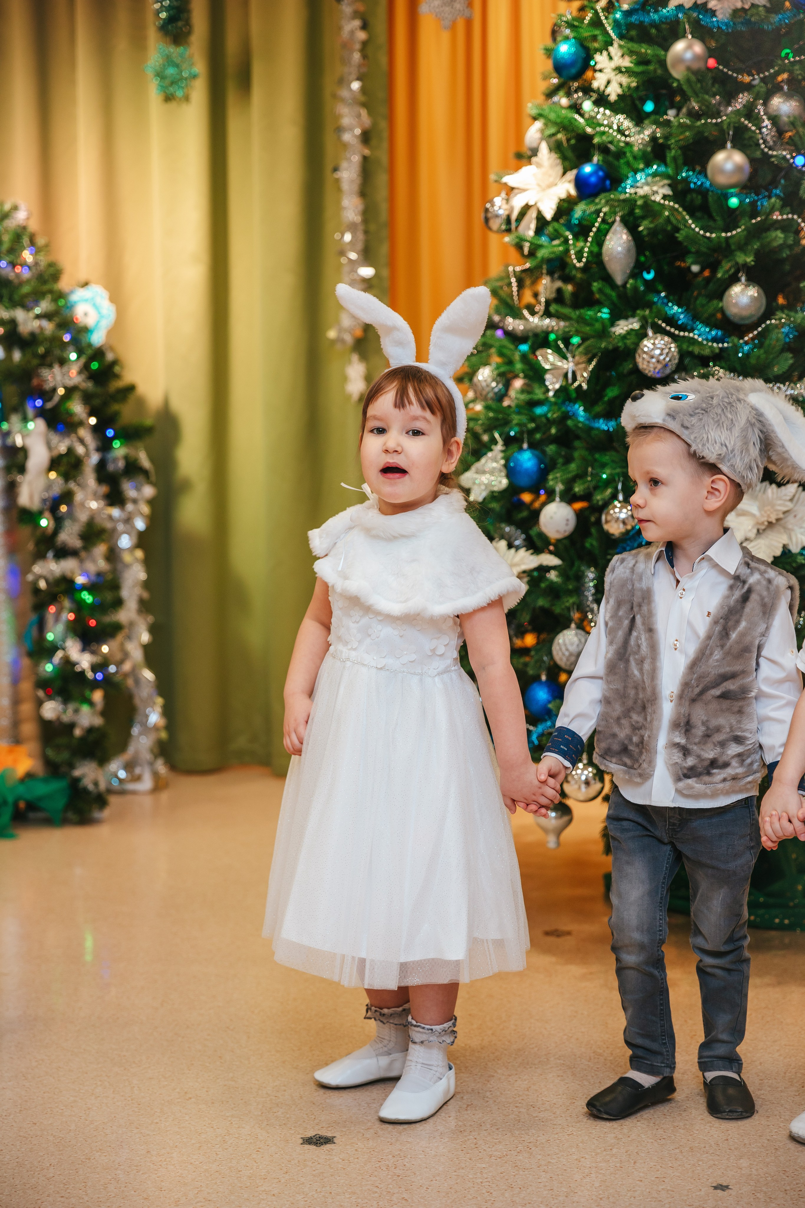 Новогодний утренник в младшей группе. Семейный lifestyle фотограф в Санкт-Петербурге Людмила Пахомова
