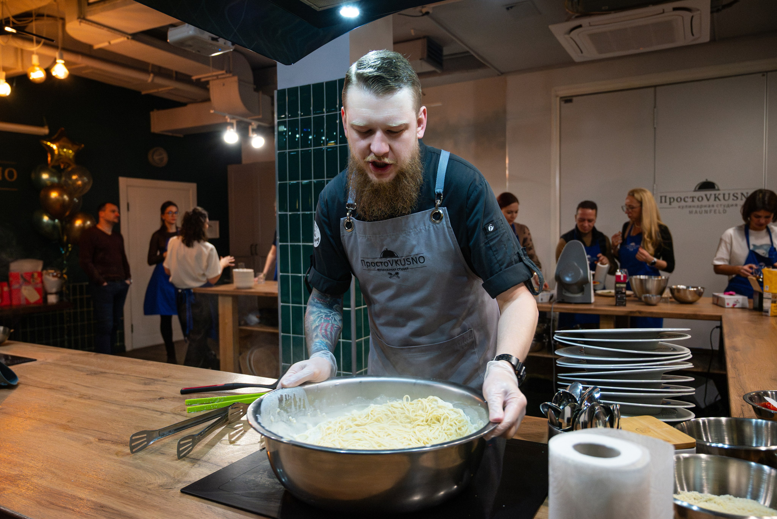 Кулинарный мастер класс. Фотограф мероприятий в Москве