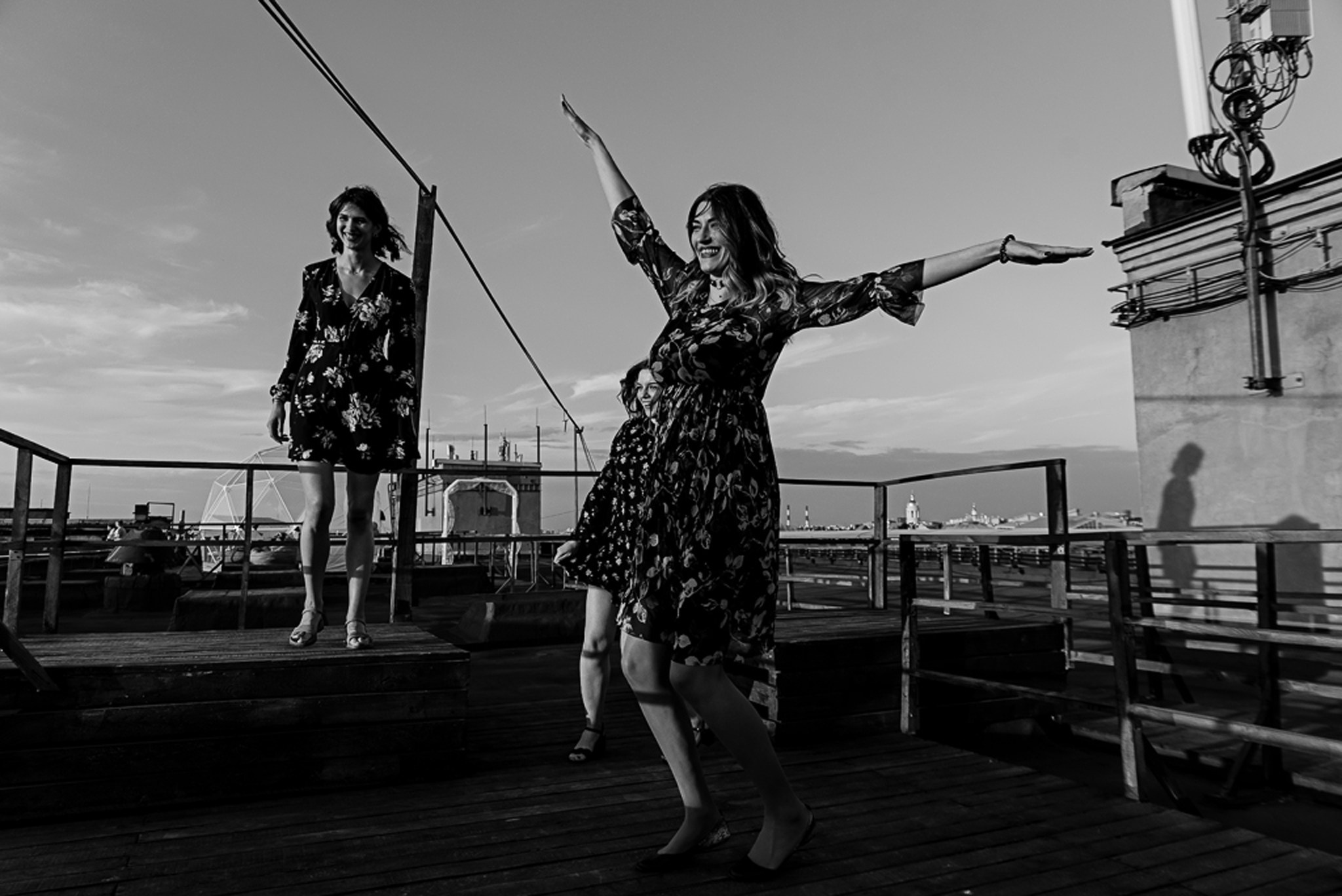 Вечеринка на крыше. Свадебный и семейный фотограф из Санкт-Петербурга Климов Анатолий