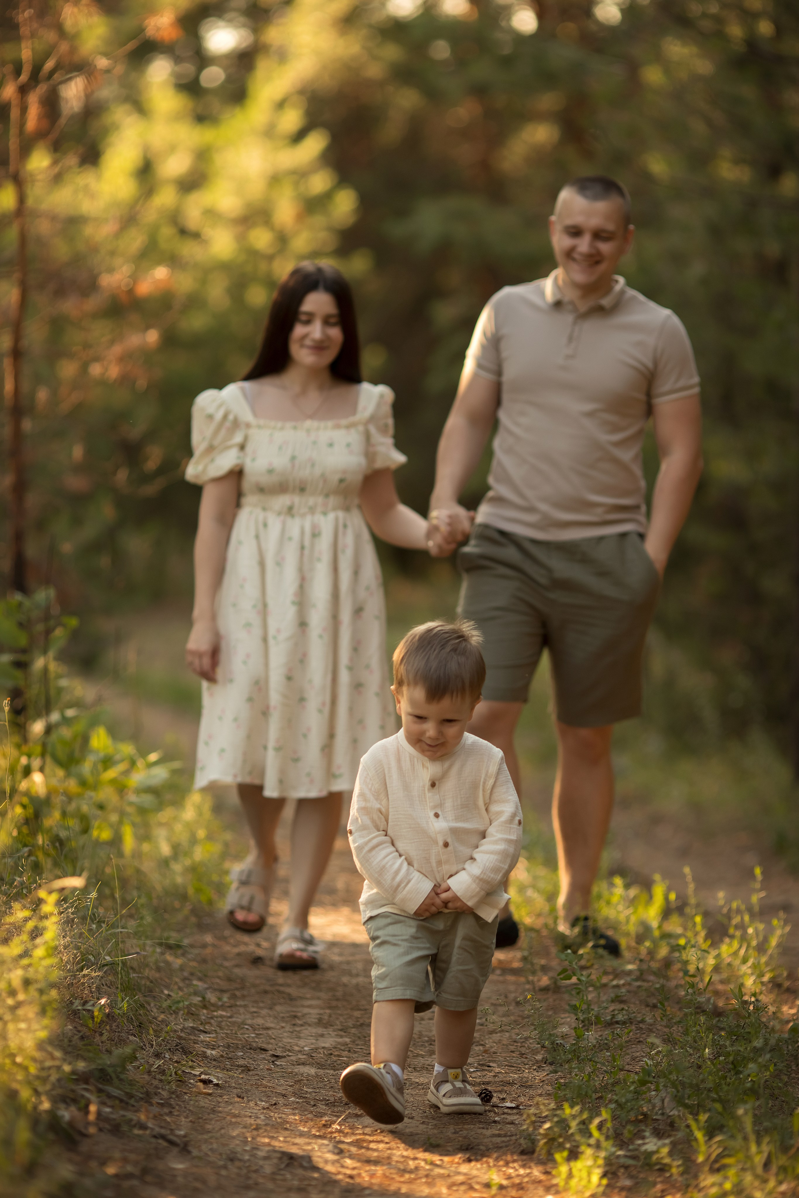 Солнечный лес. Семейный и детский фотограф в Саратове Полина Коткина