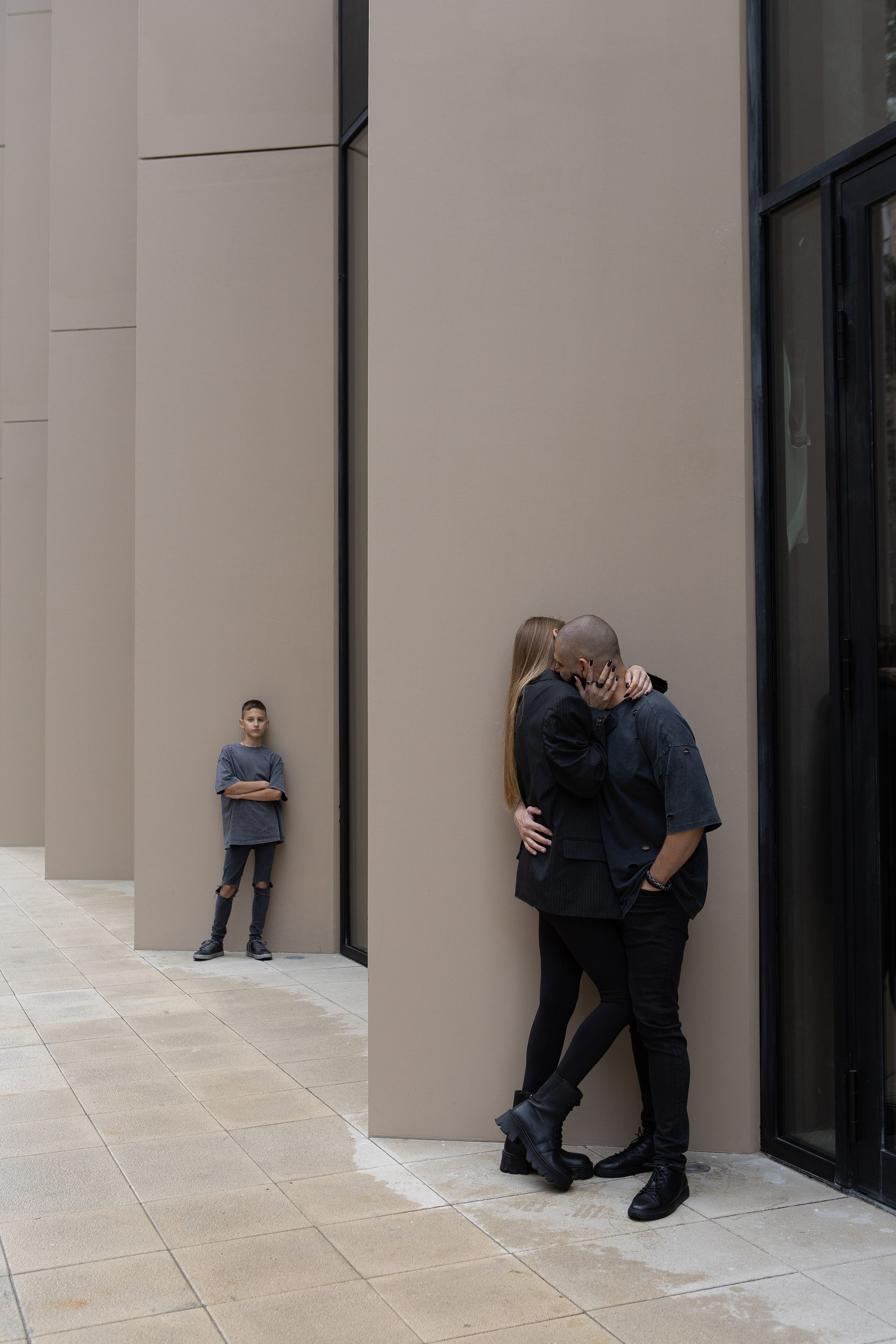 Семейная фотосессия в городе. Фотограф в Москве Таша Логинова