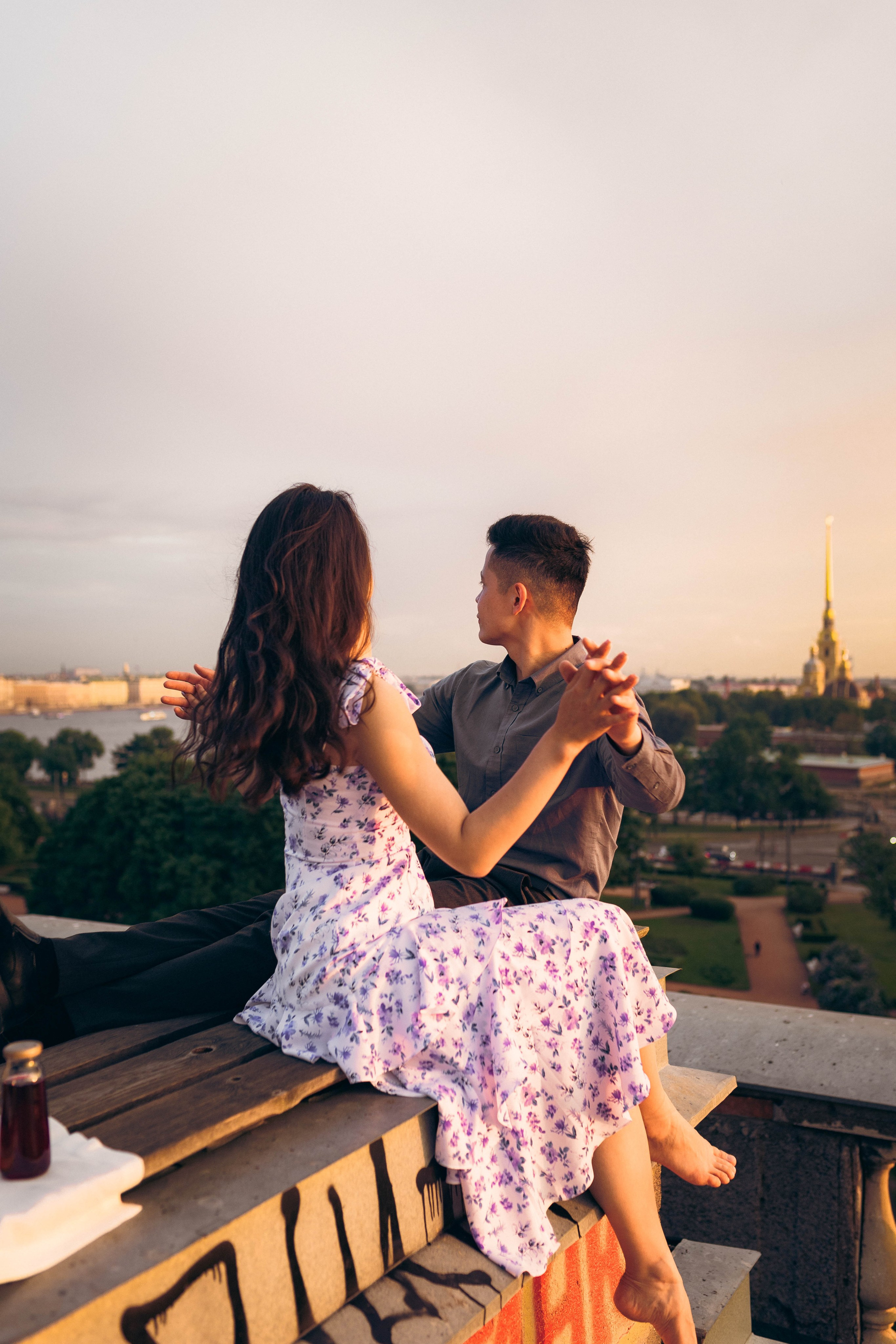 5 крыша. Фотограф в Санкт-Петербурге Полина