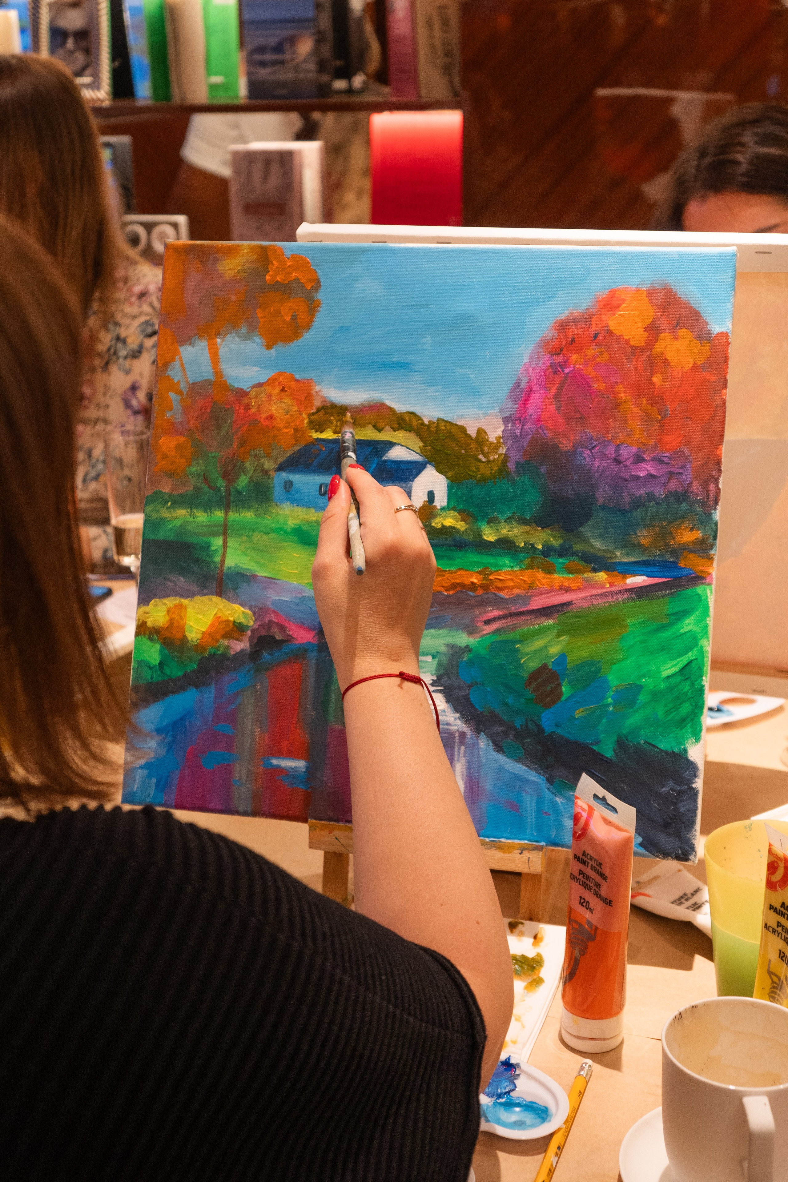 Корпоратив Teach Me Art 3. Портретный фотограф в Москве и Санкт-Петербурге Арина Чех